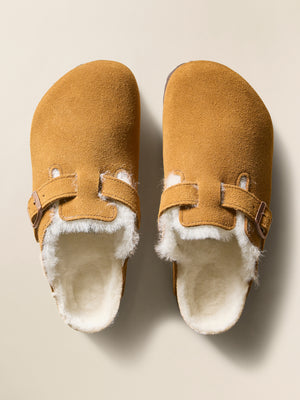Birkenstock Women's Shearling Boston - Mink