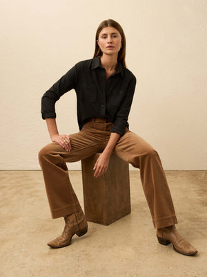 Legend™ Sweater Shirt - Heathered Black Twill