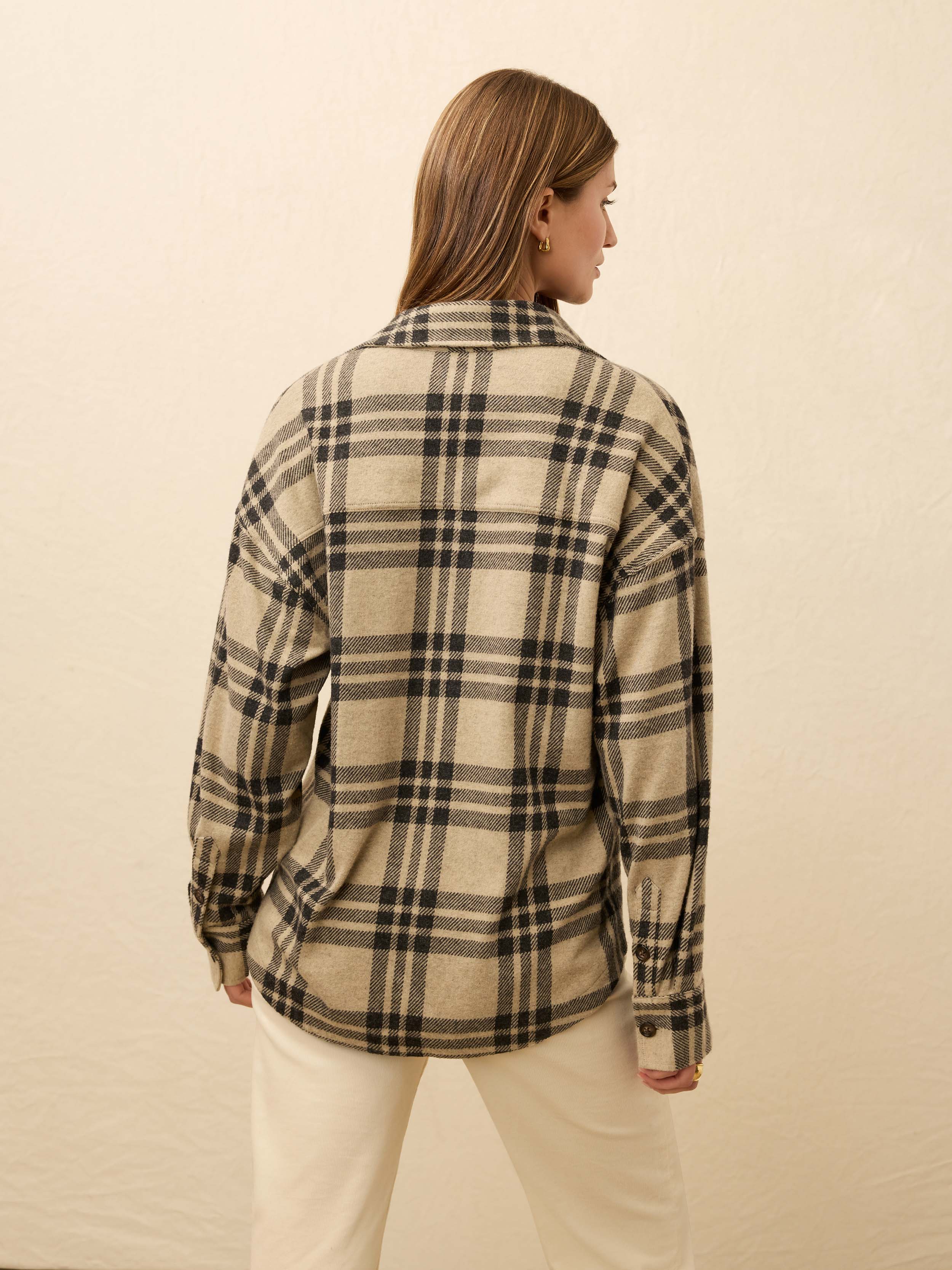Legend Sweater Overshirt - Lost Trails Plaid