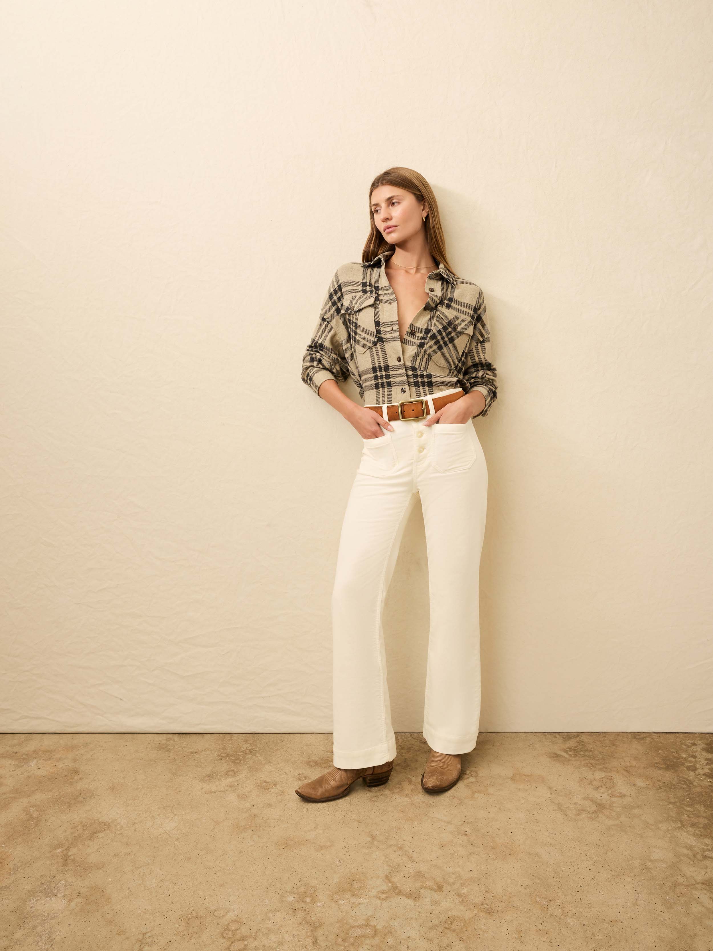 Legend Sweater Overshirt - Lost Trails Plaid