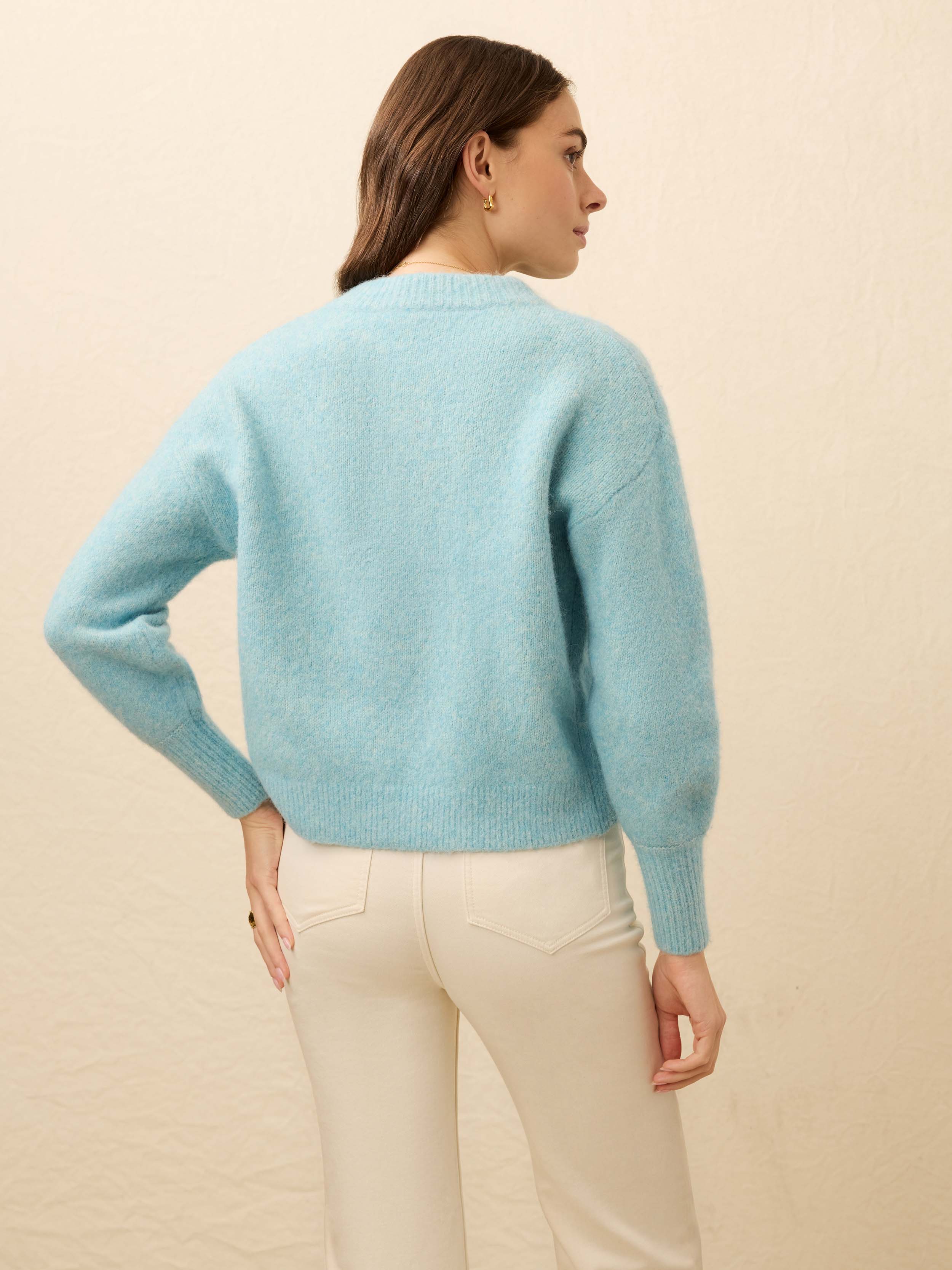 FAHERTY BRAND ニットカーディガン Sサイズ RRL アルパカ Alpine Cozy Cardigan - Lake Blue | Faherty Brand