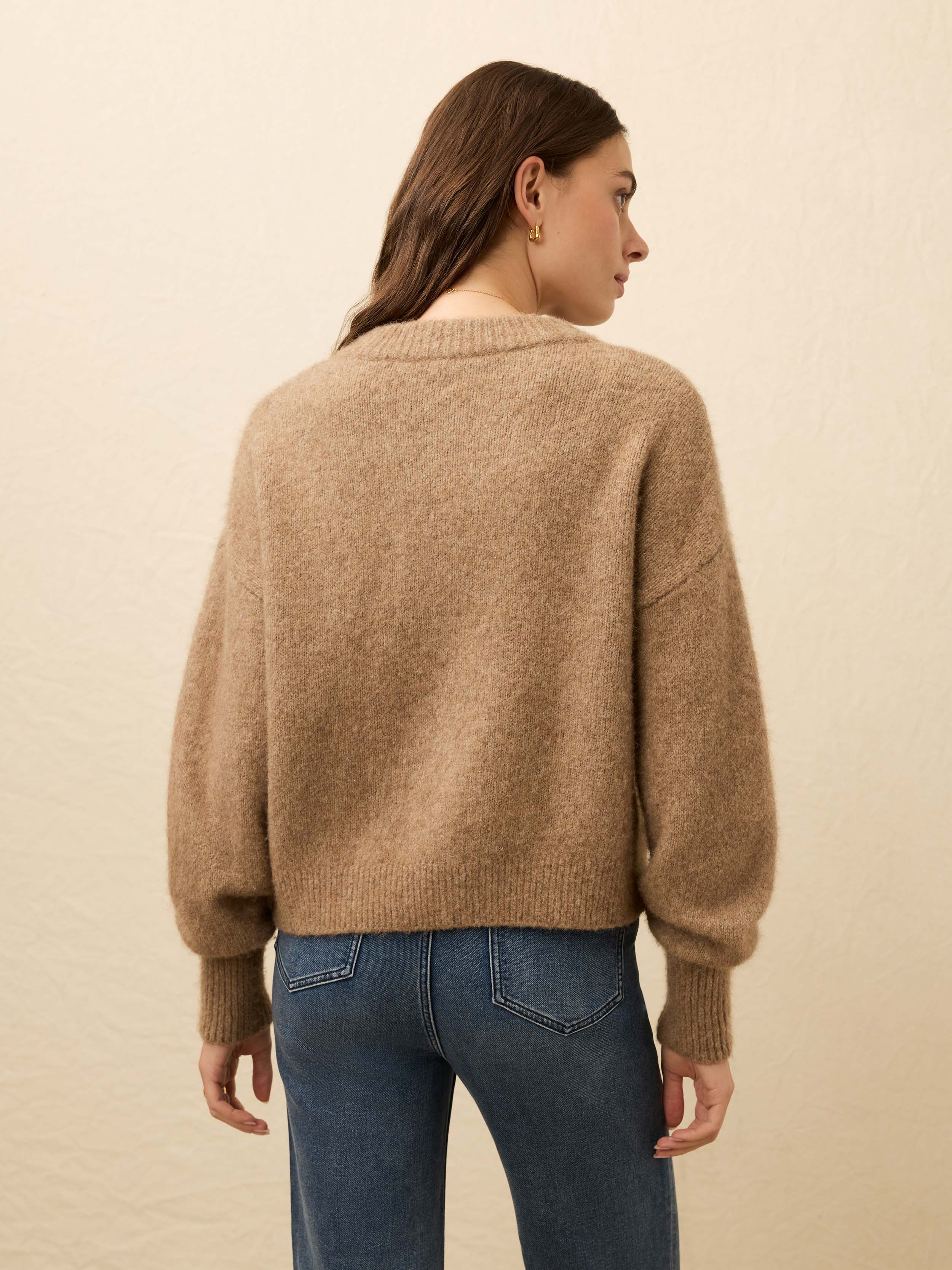 Alpine Cozy Cardigan - Toffee | Faherty Brand
