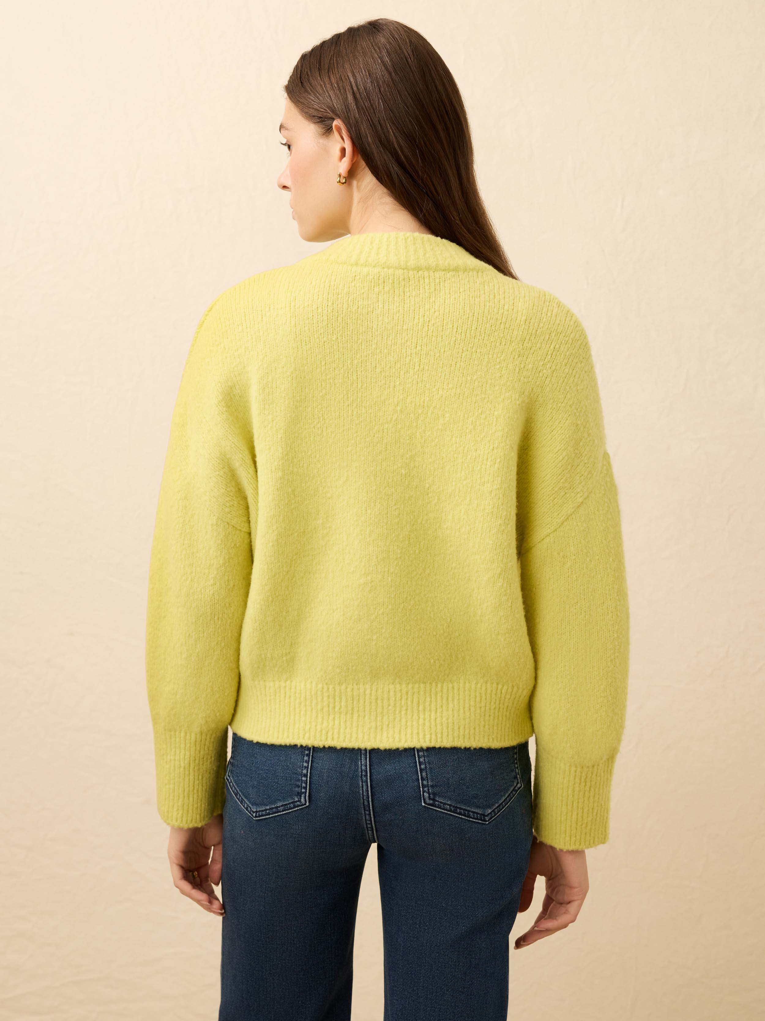 Alpine Cozy Cardigan - Citrus Shore