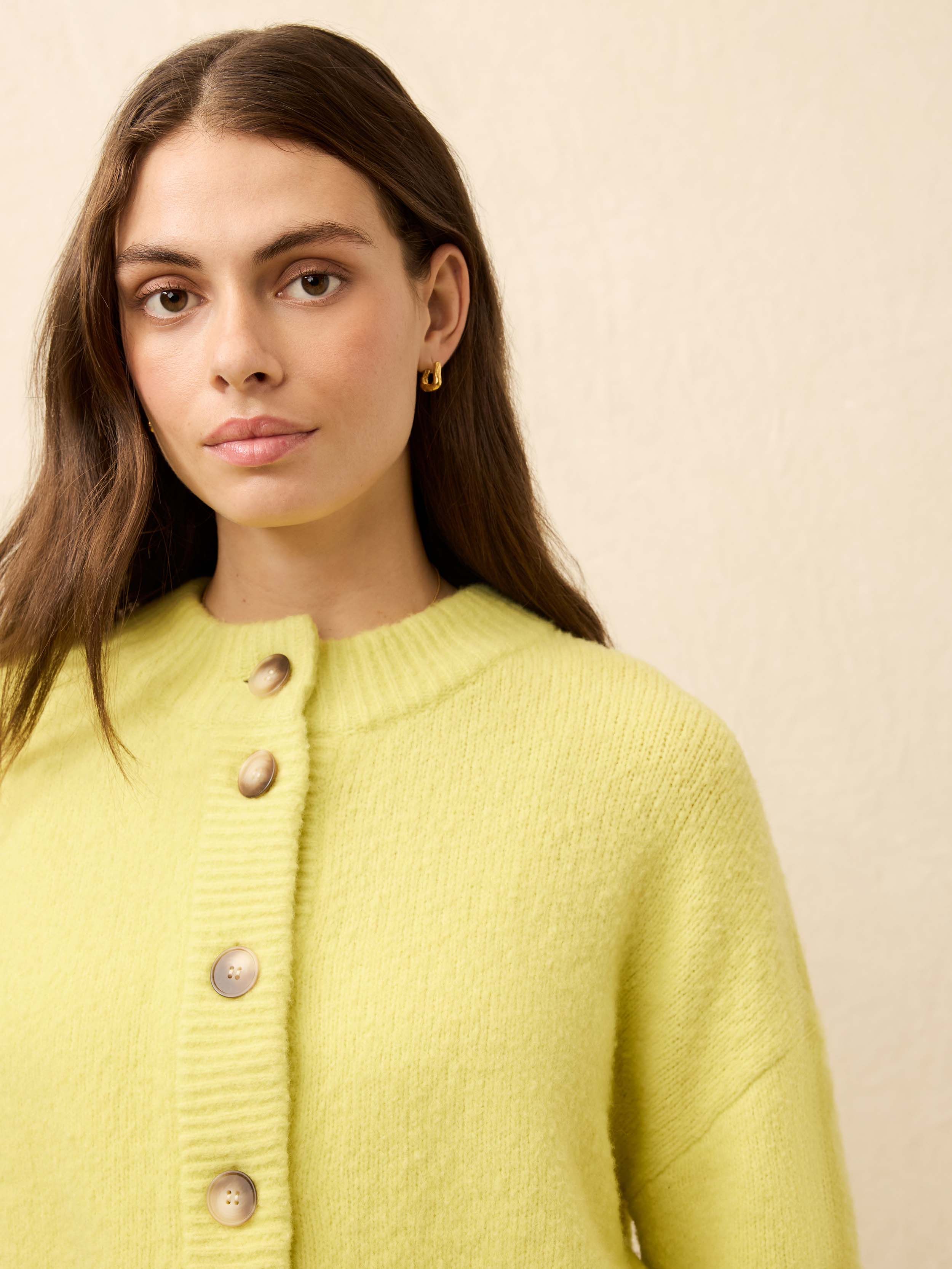 Alpine Cozy Cardigan - Citrus Shore