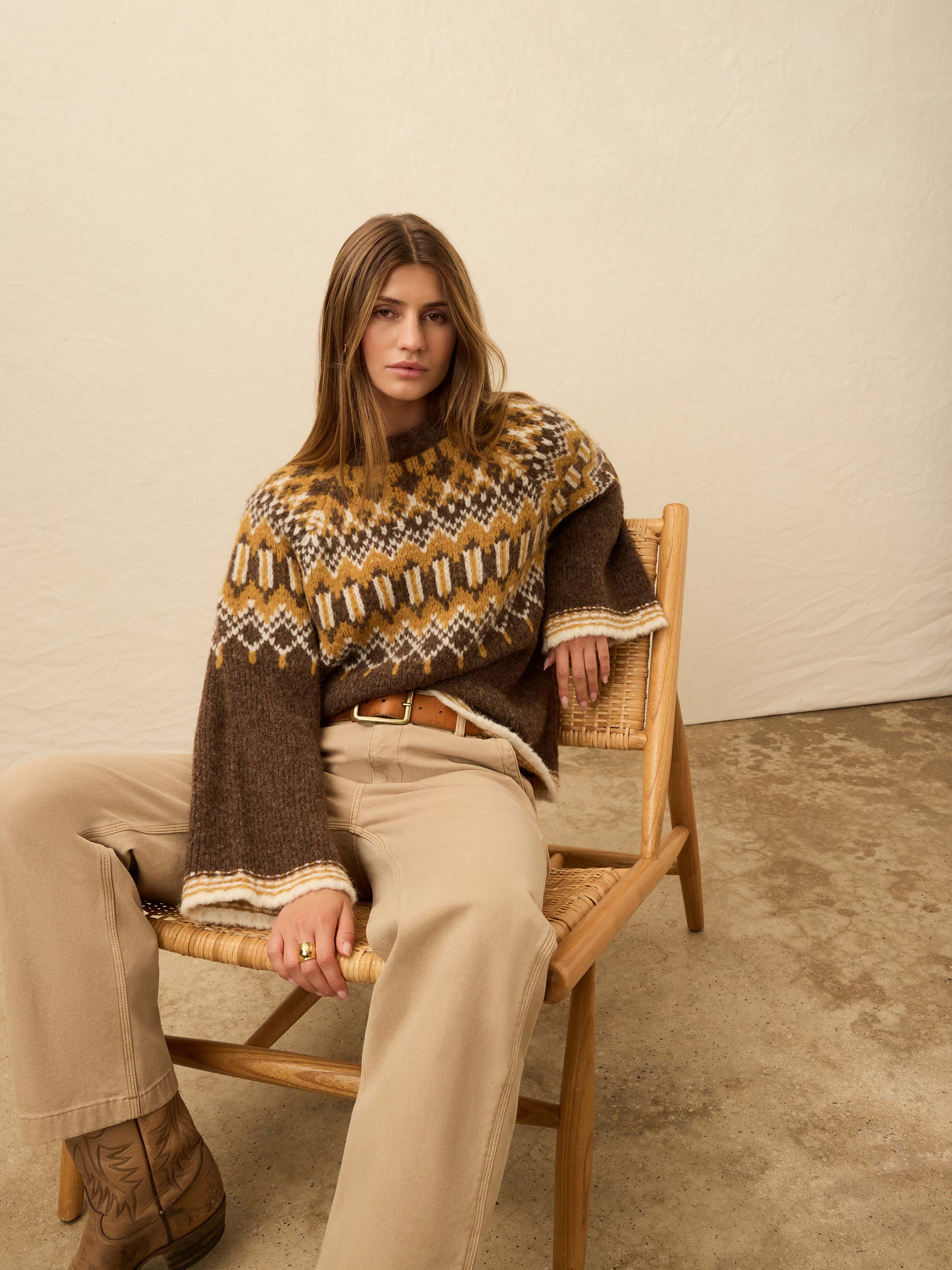 Summit Fairisle Crew - Harvest Trails