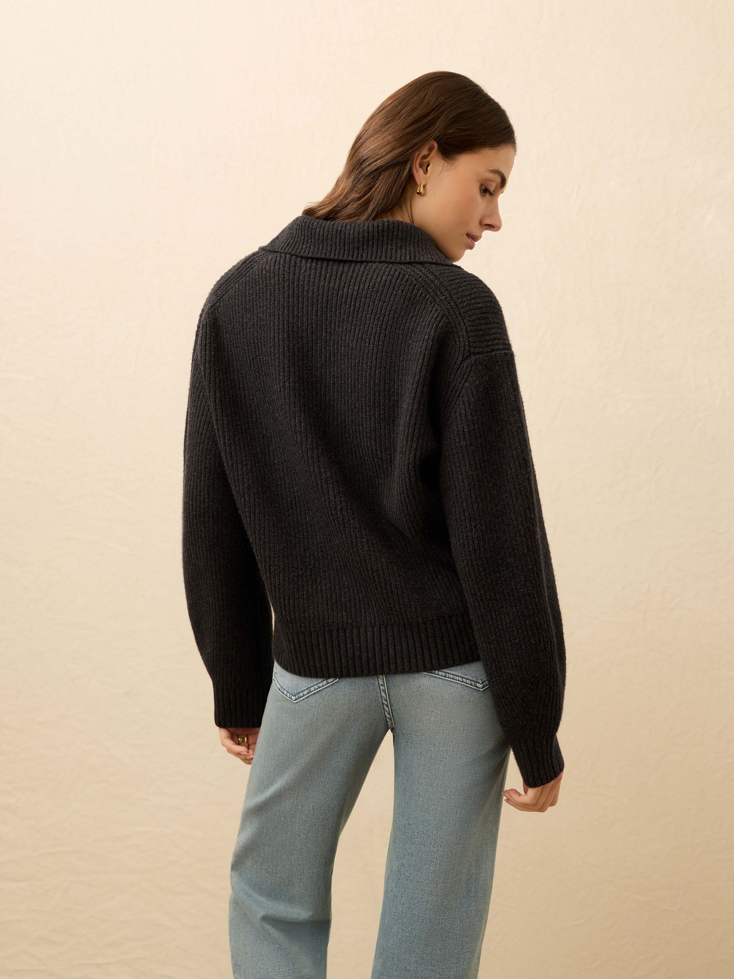 Jackson Quarter Zip - Charcoal Heather