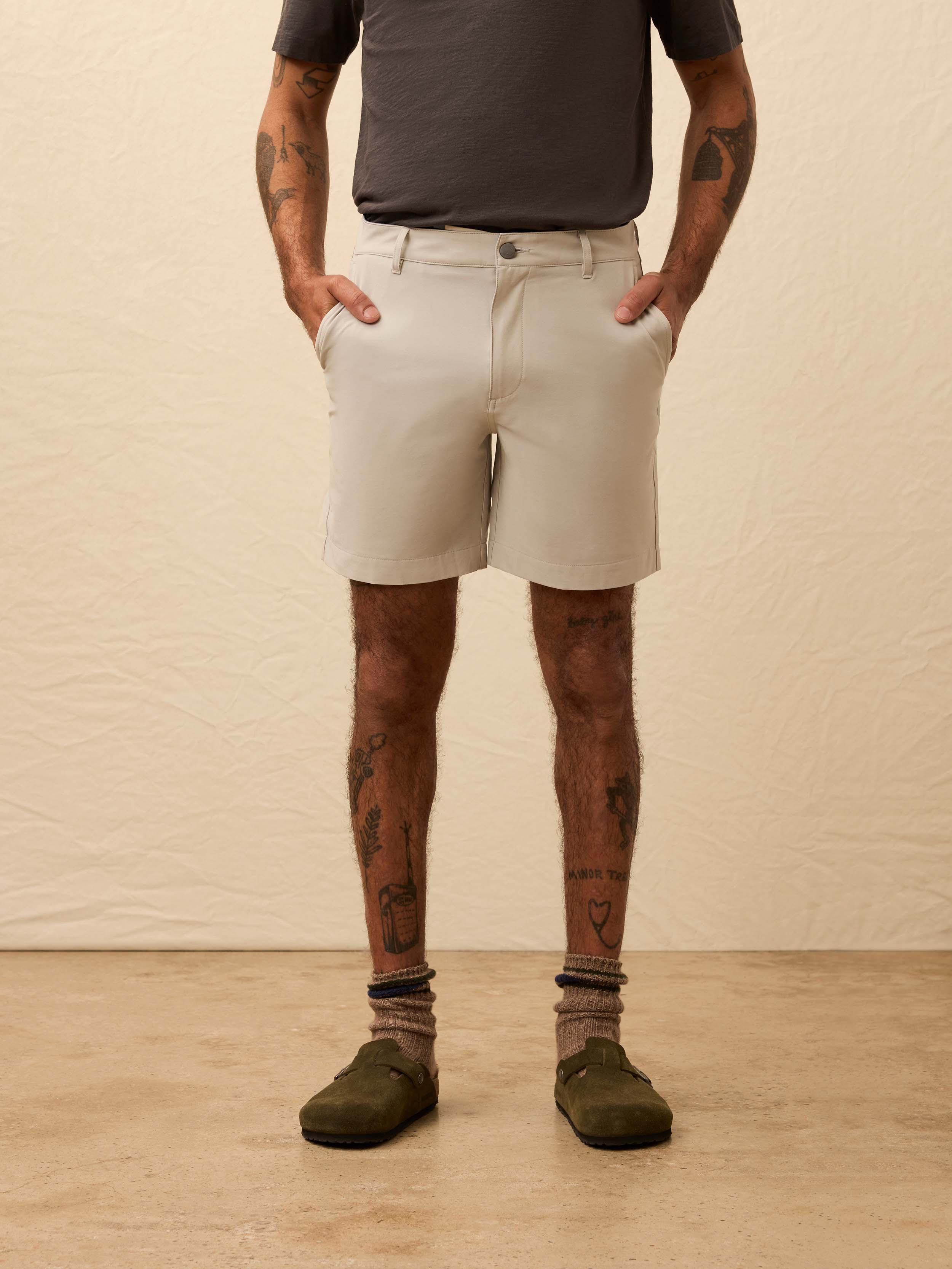 All Day™ Short 2.0 (7") - Stone