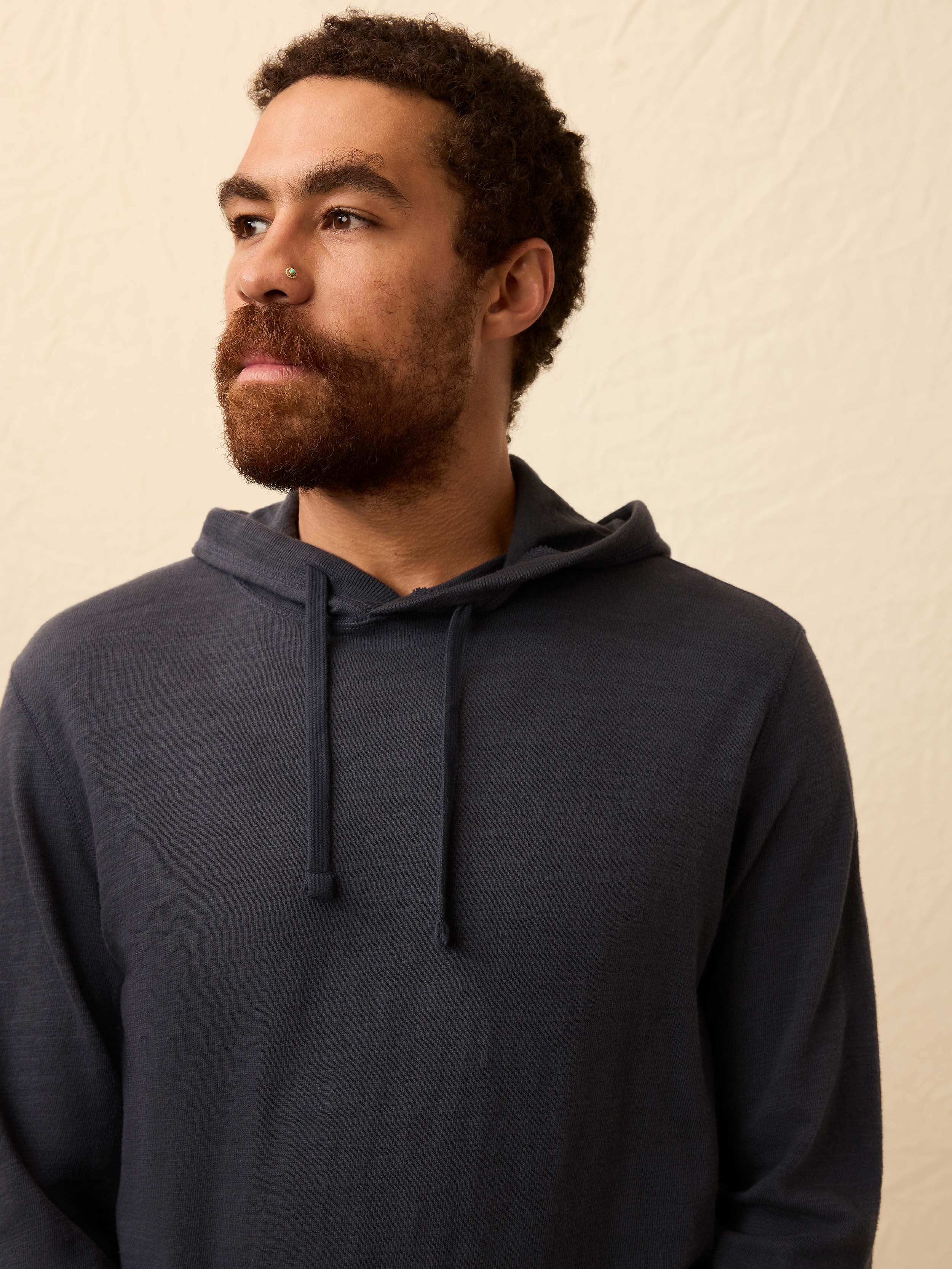 Sunwashed Midweight Organic Hoodie - Blue Nights | Faherty Brand