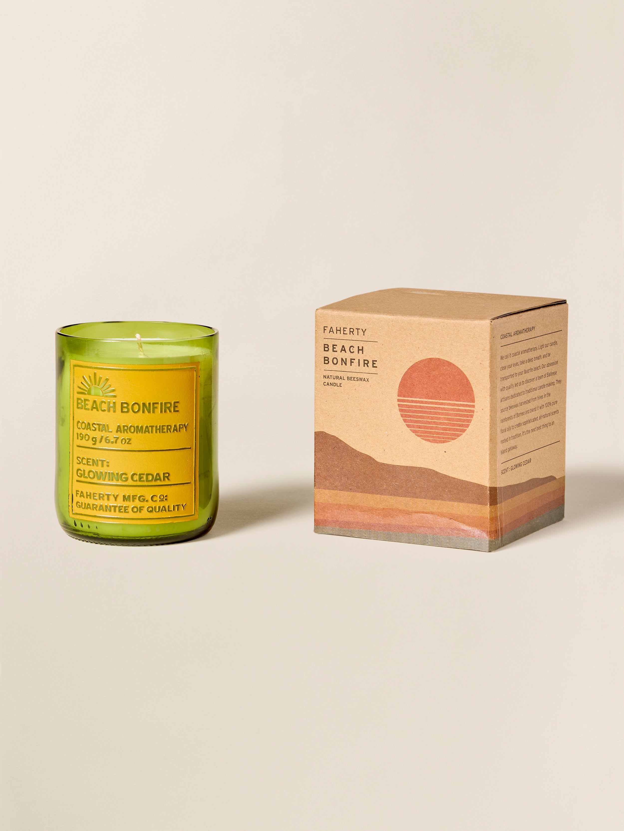 Coastal Aromatherapy Candle 6.7oz - Beach Bonfire