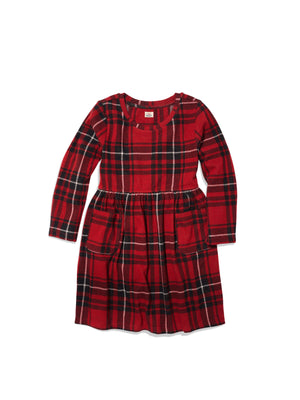 Kids Legend™ Sweater Dress - Homeward Bound Plaid