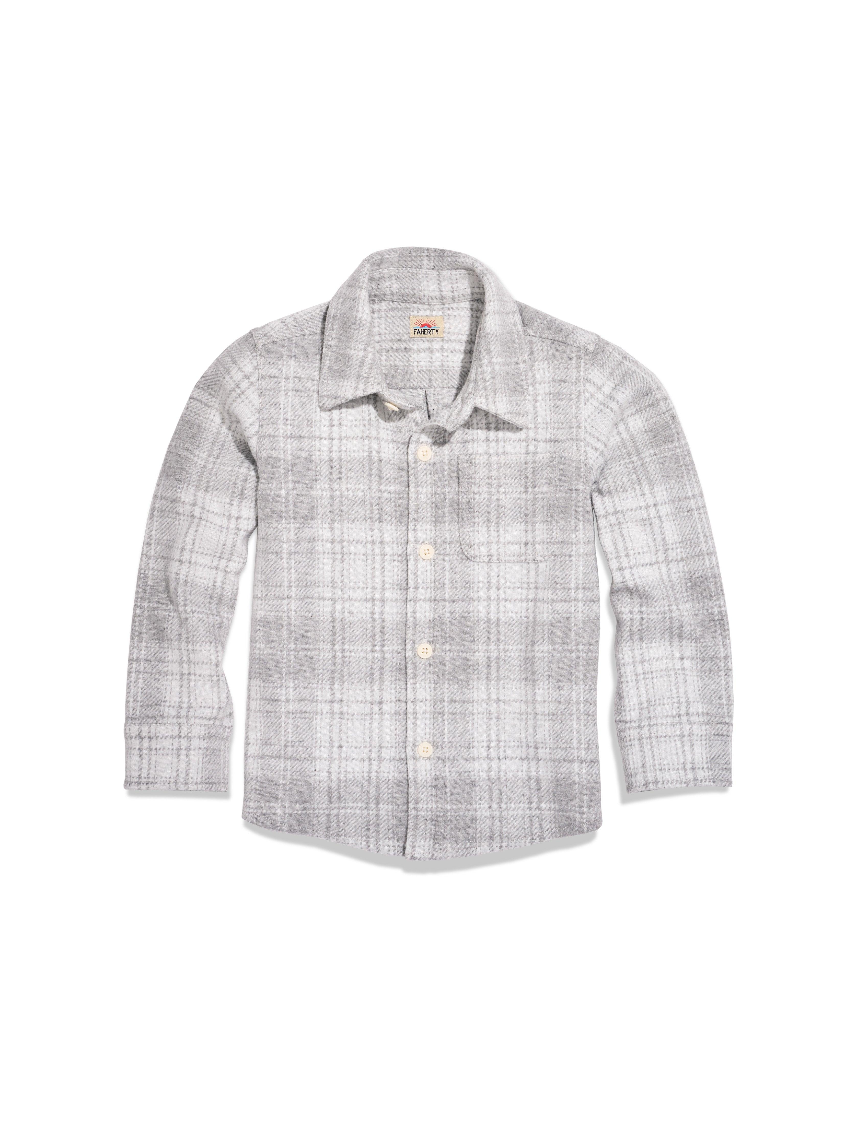 Legend™ Sweater Shirt - Winter Clouds Plaid