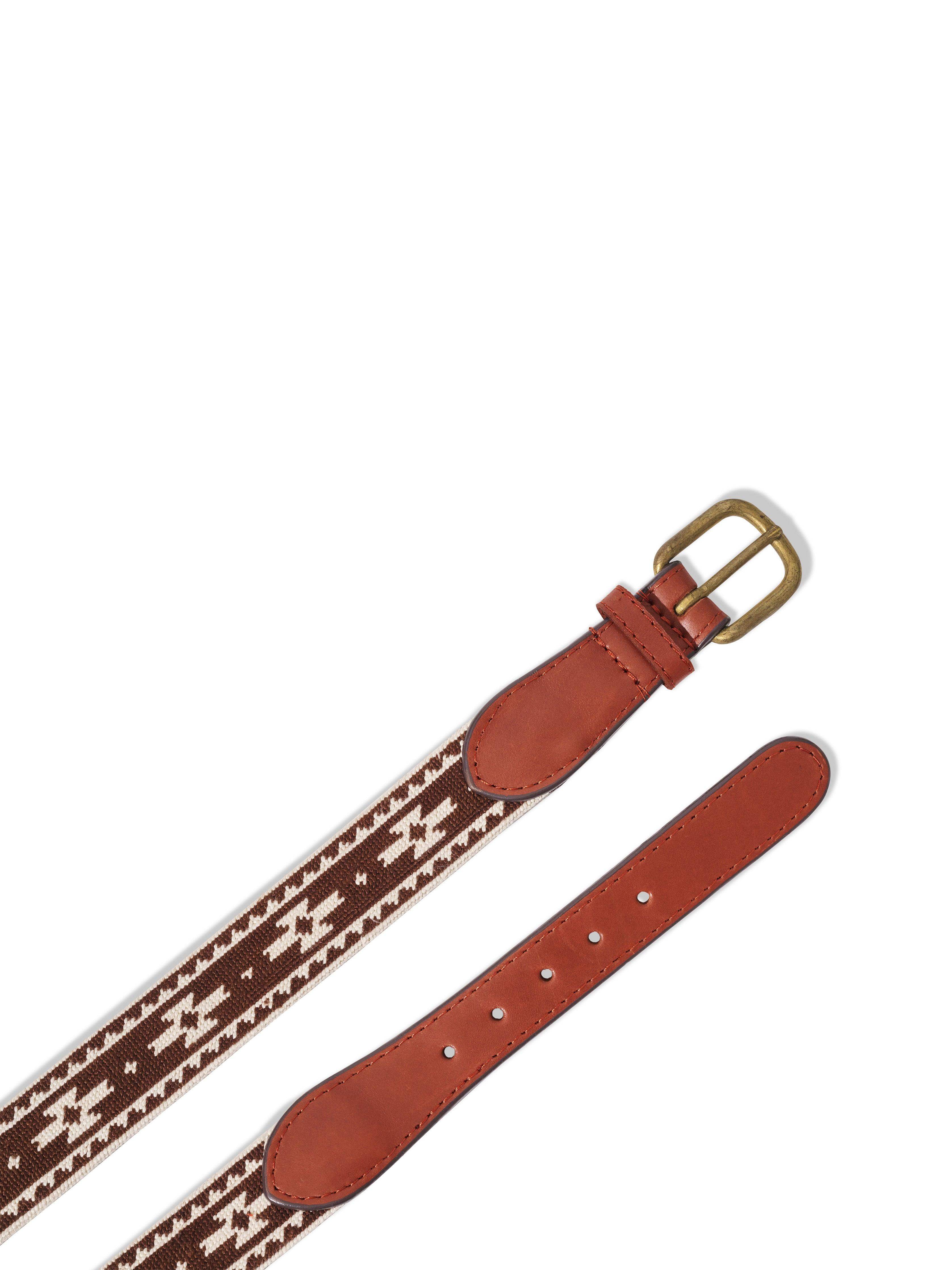 Steven Paul Judd Chahta Embroidered Belt