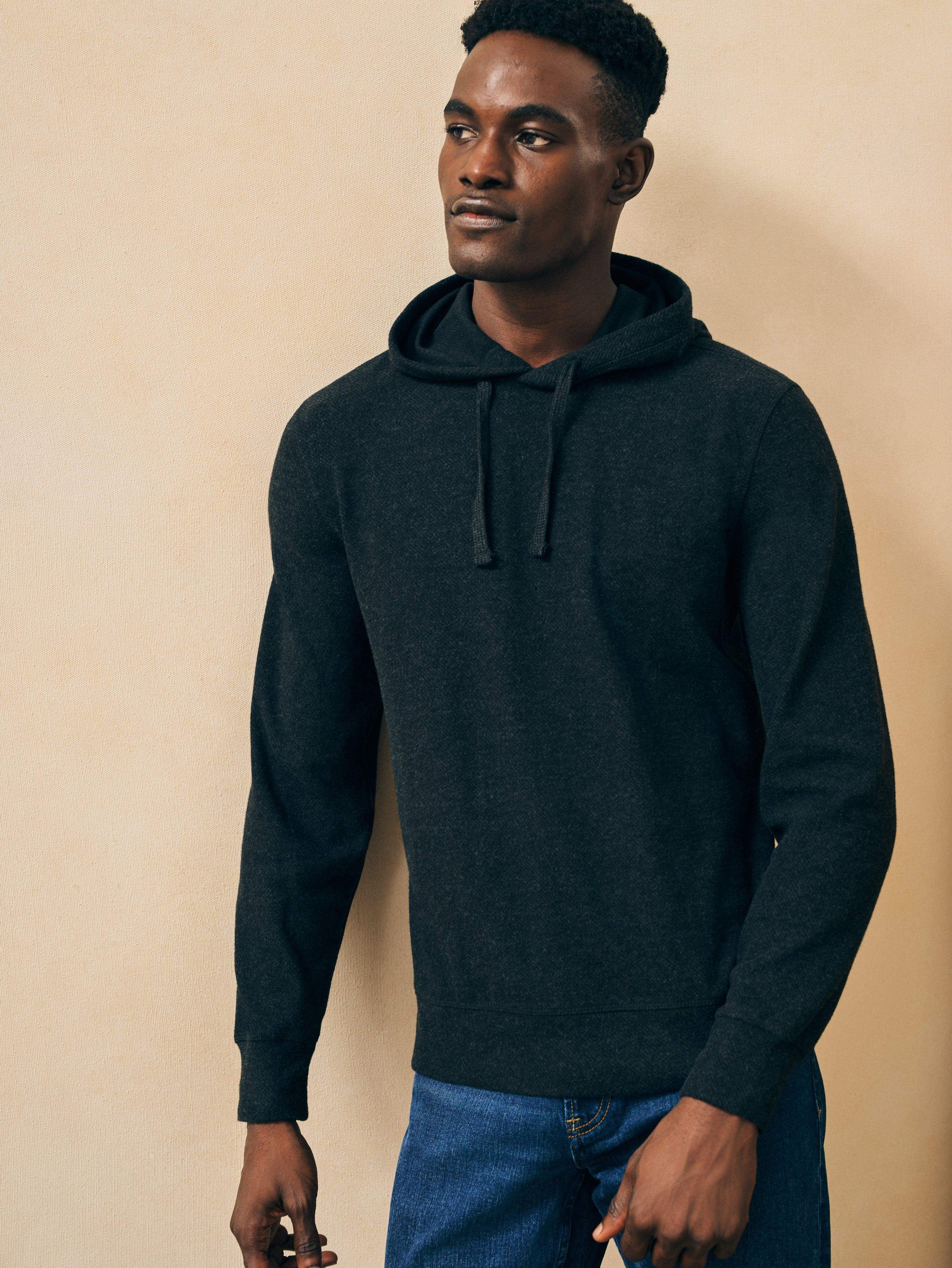 Legend™ Sweater Hoodie - Heathered Black Twill