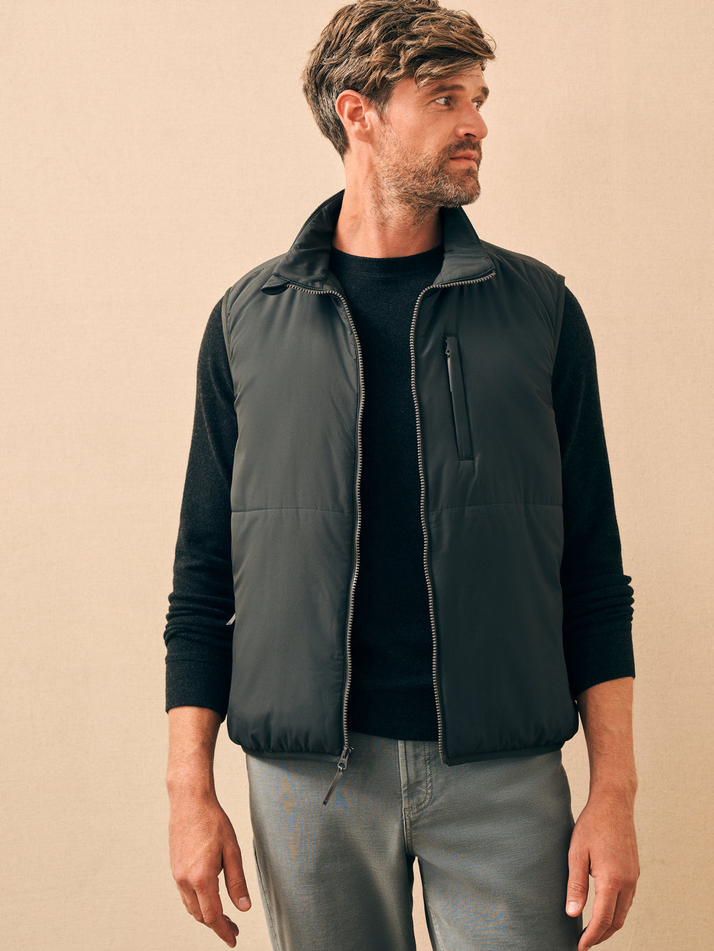 Faherty - Atmosphere Slim-Fit Reversible Quilted Padded Shell and