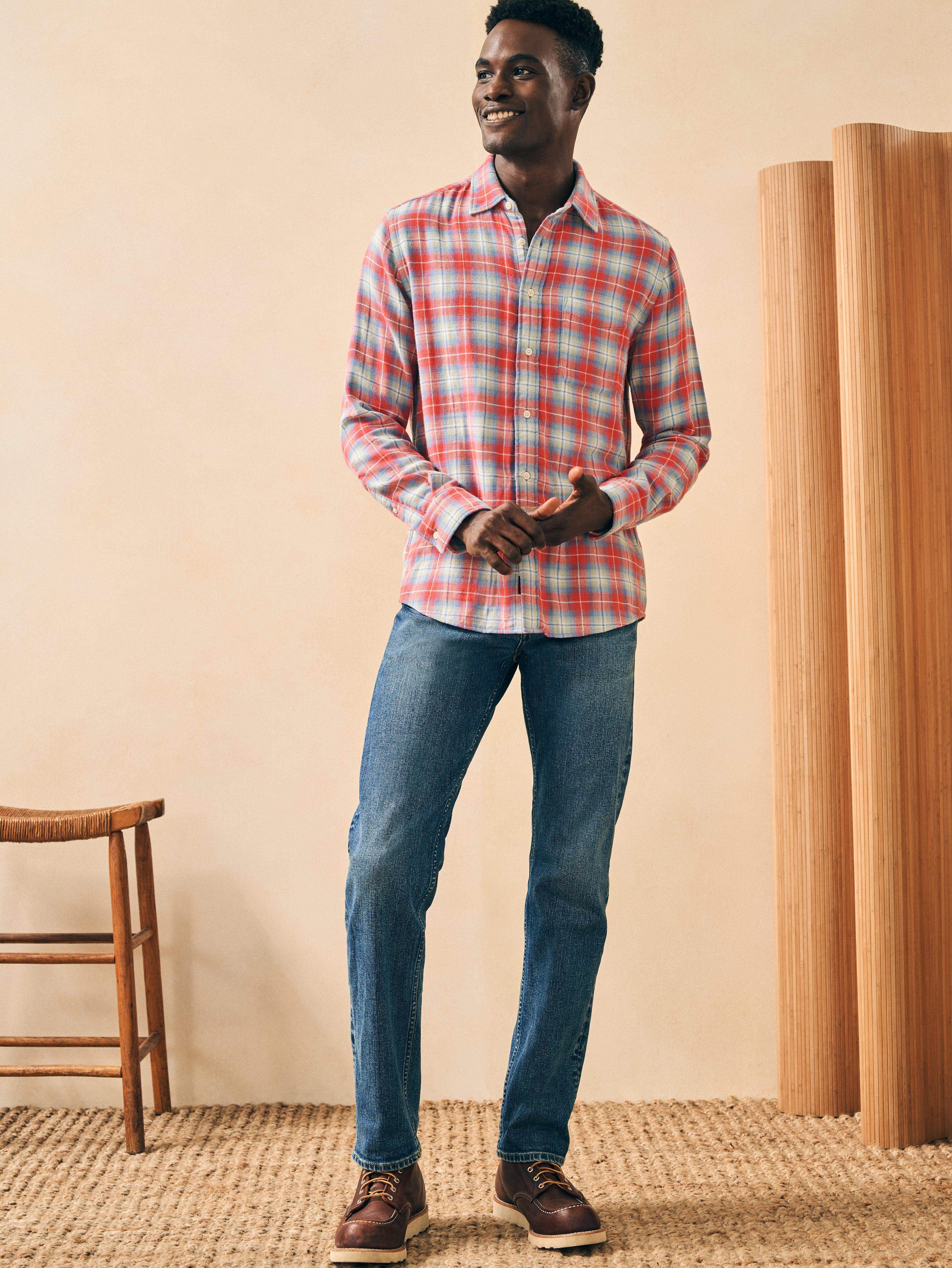 Doublecloth Shirt - Red Hill Plaid