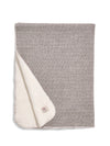 Whitewater High Pile Fleece Blanket - Latte