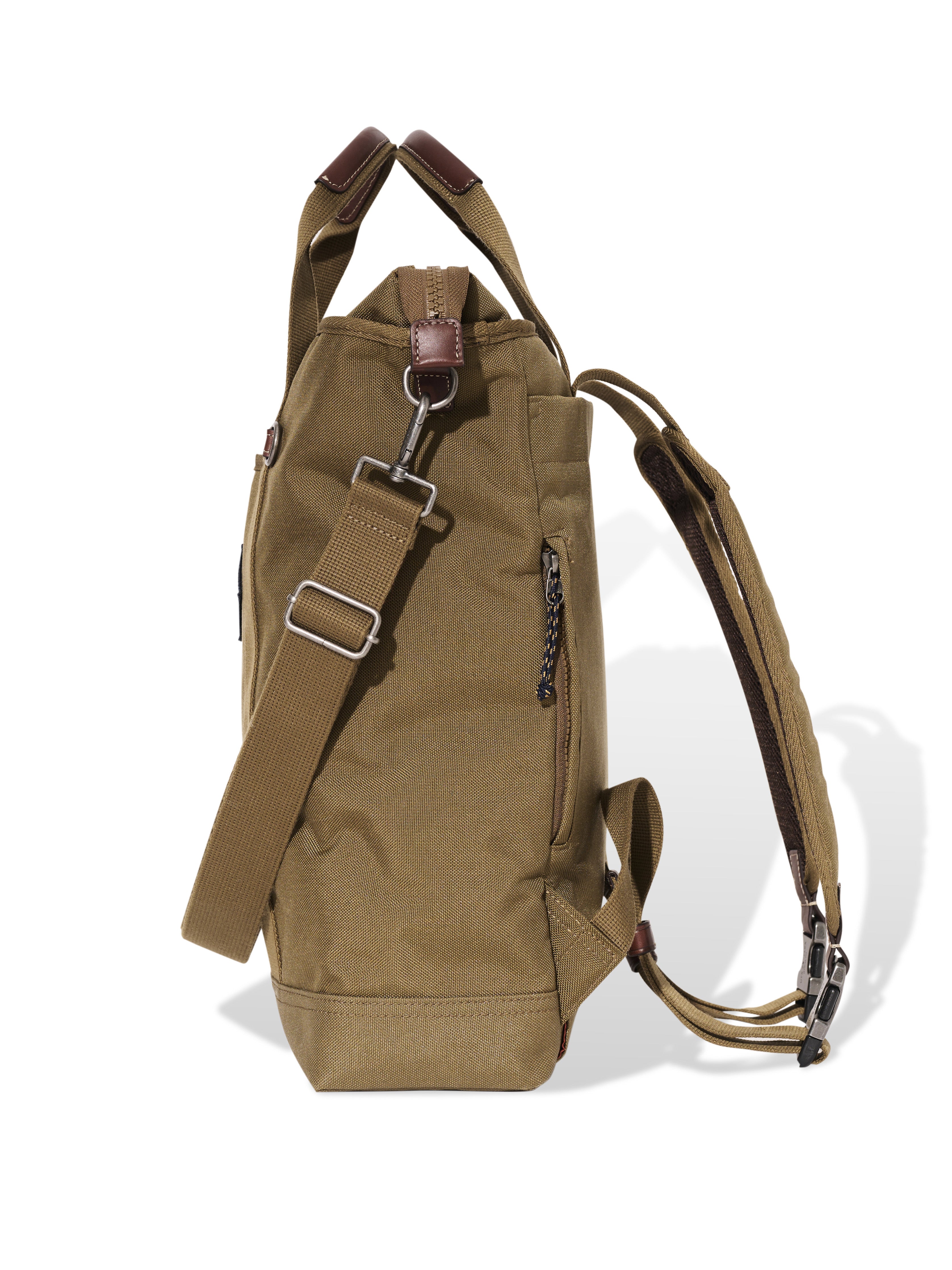 Latitude Convertible Tote Backpack - Olive