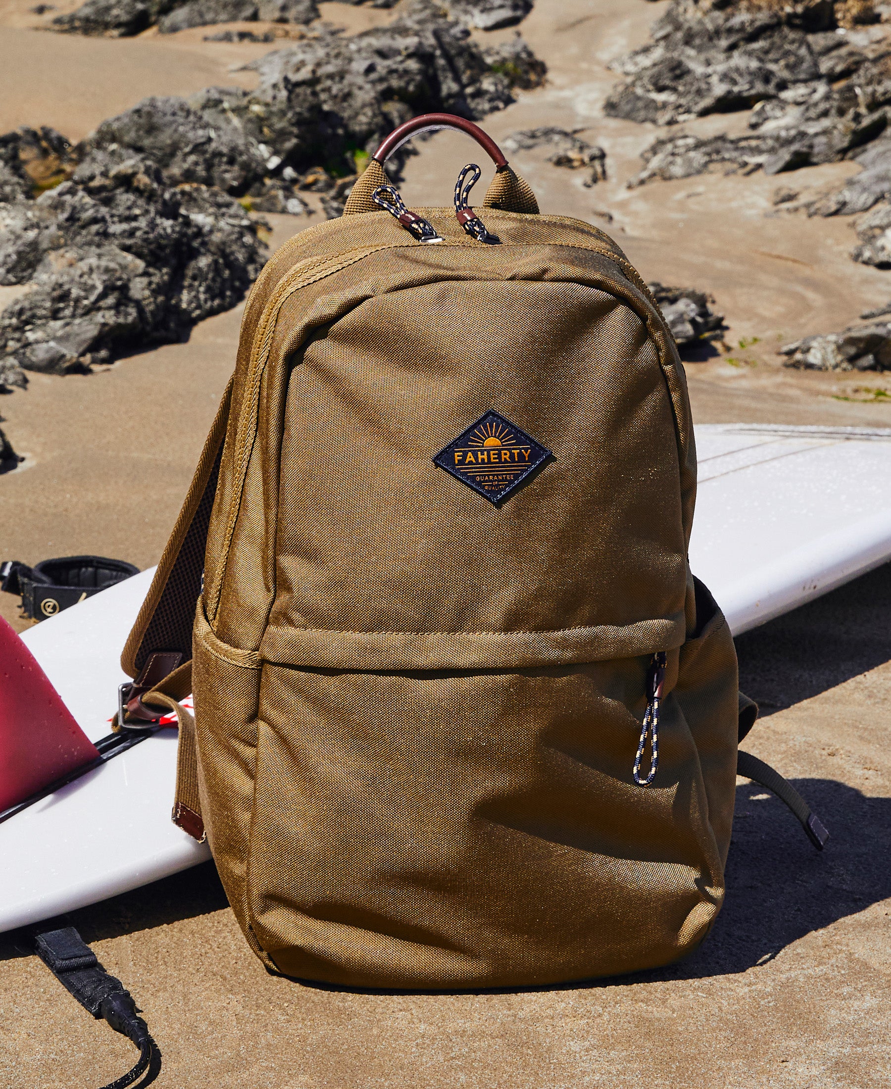 Latitude Backpack - Olive | Faherty Brand