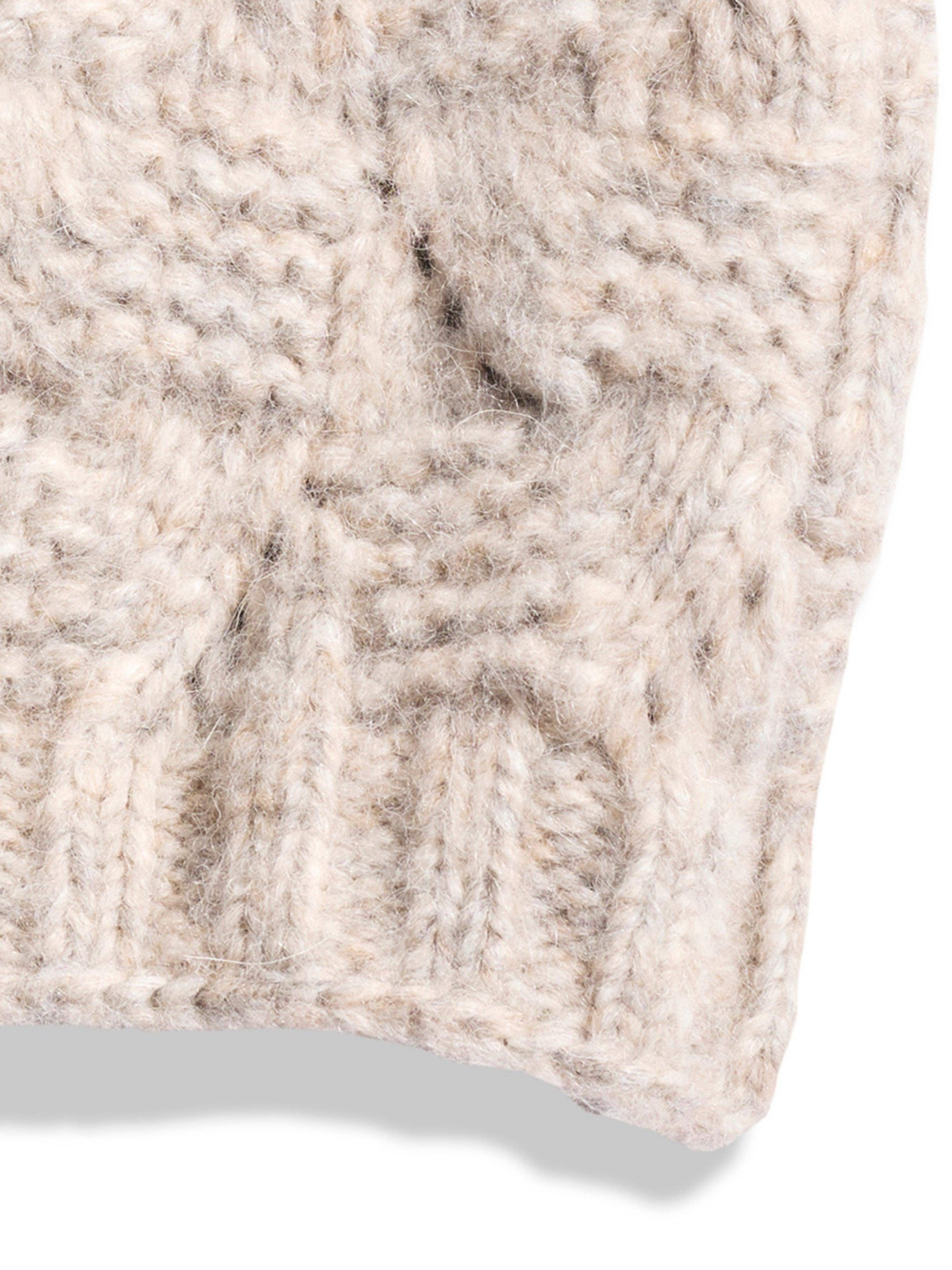 Marled Cable Snood - Driftwood