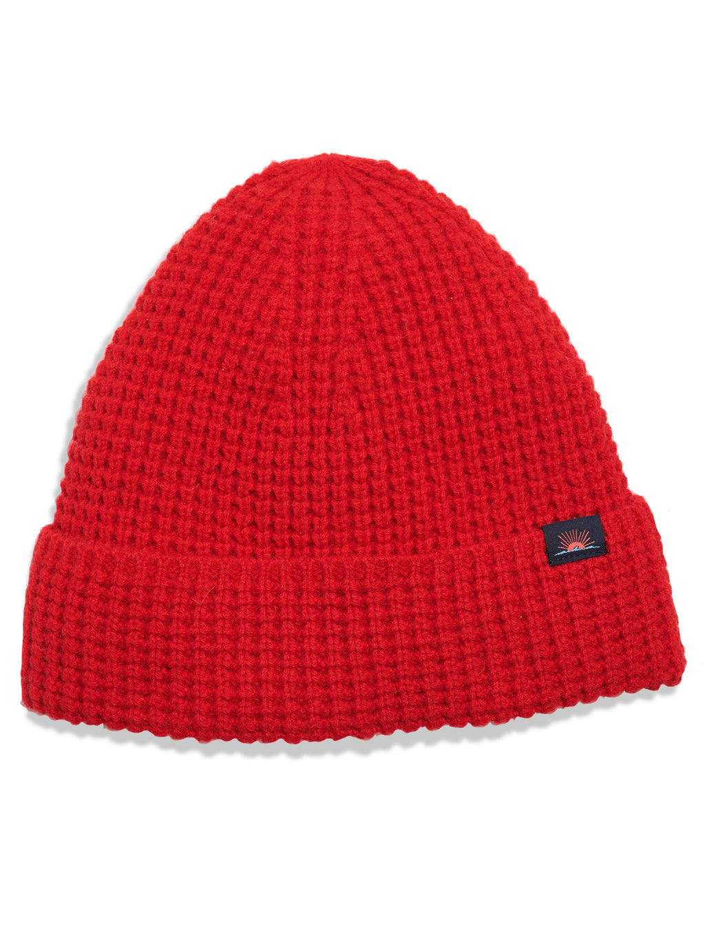Beanie Waffle Brand - | Red Faherty