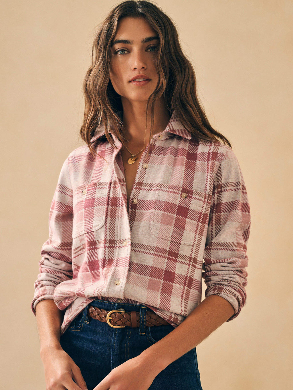 Legend™ Sweater Shirt Amelia Plaid Faherty Brand