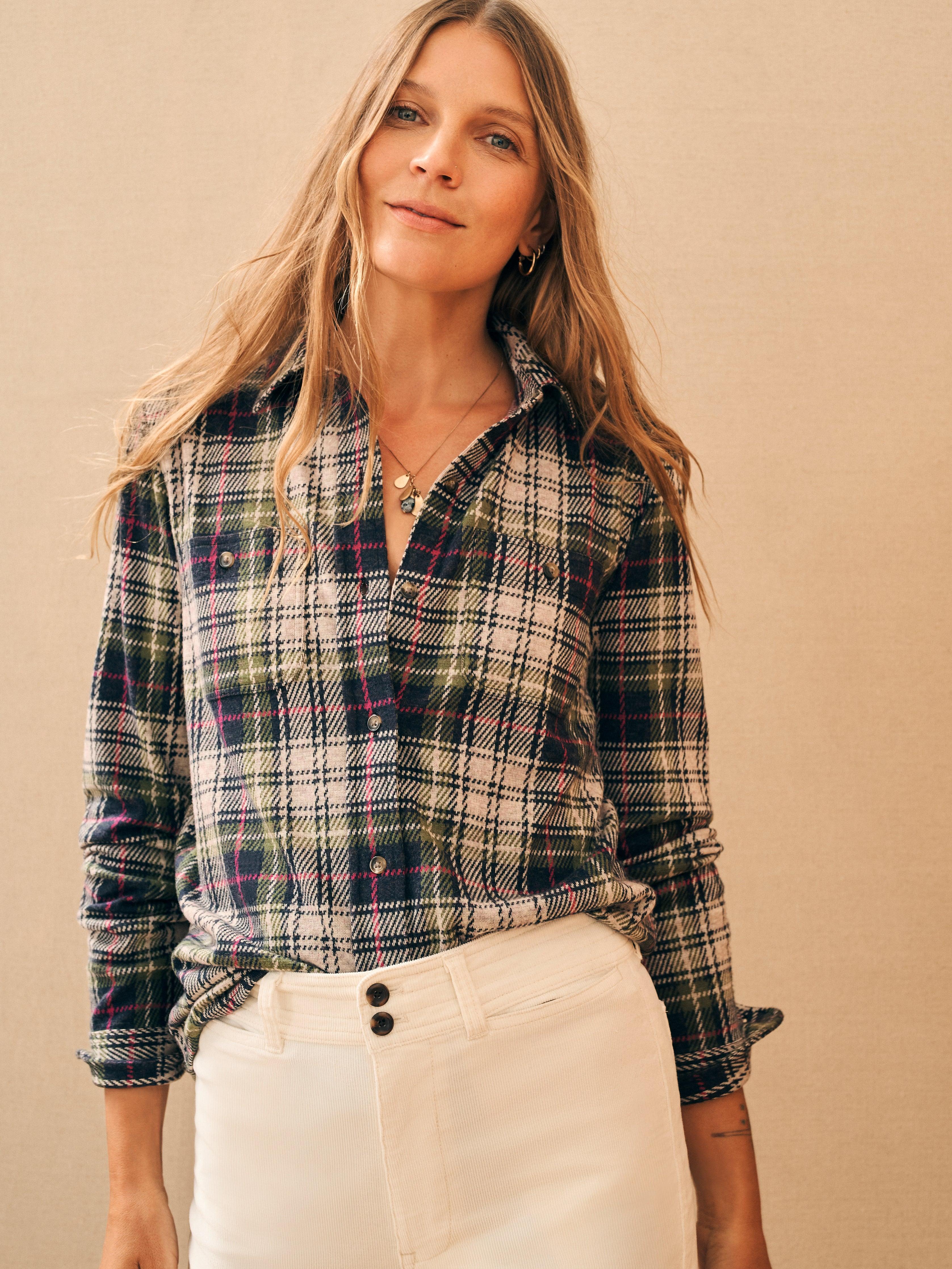 Legend™ Sweater Shirt - Sugar Hill Plaid | Faherty Brand