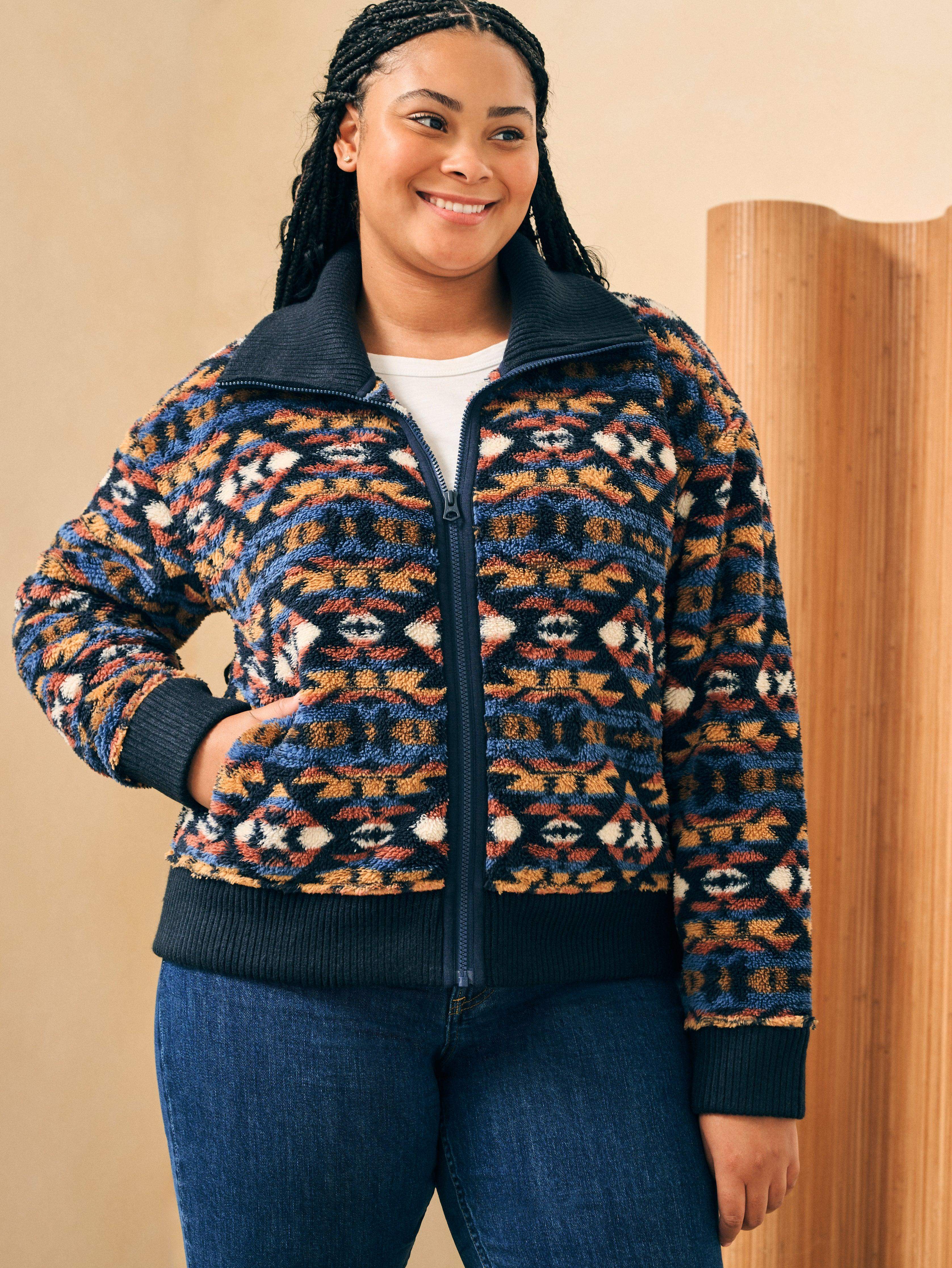 Thunder Voice Eagle High Pile Fleece Jacket - Four Eagles