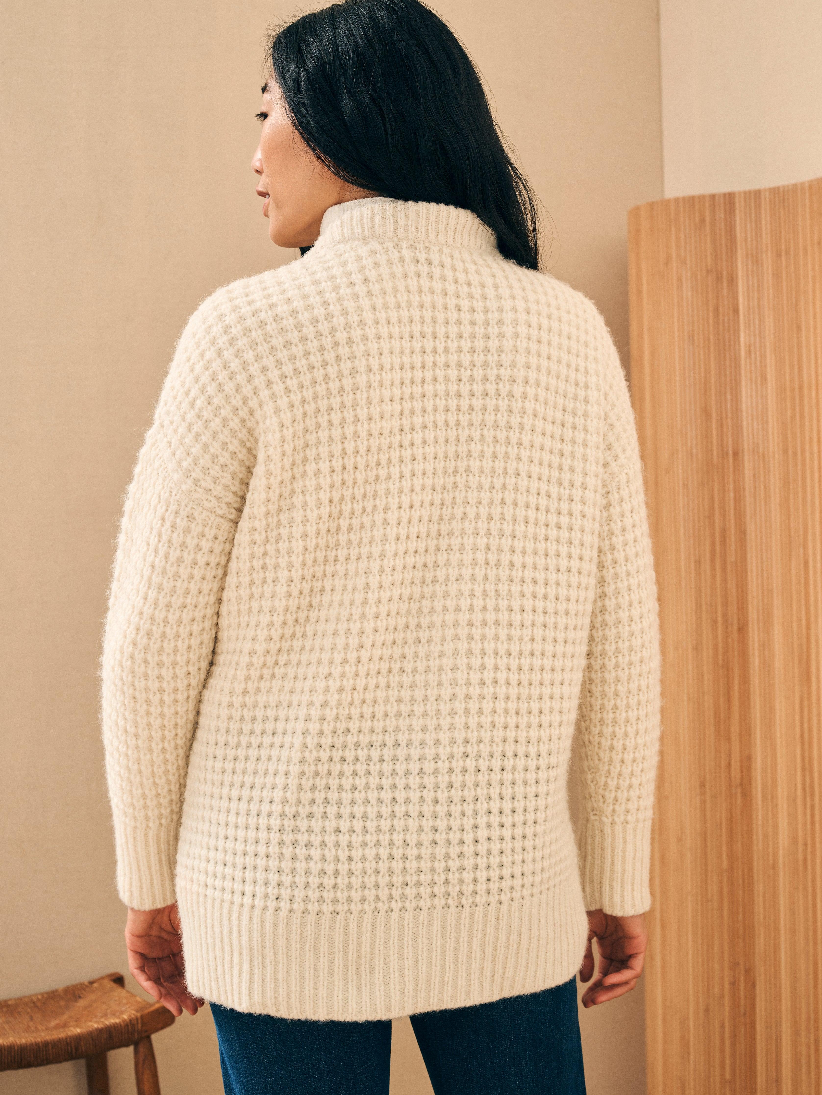 Frost Waffle Cardigan