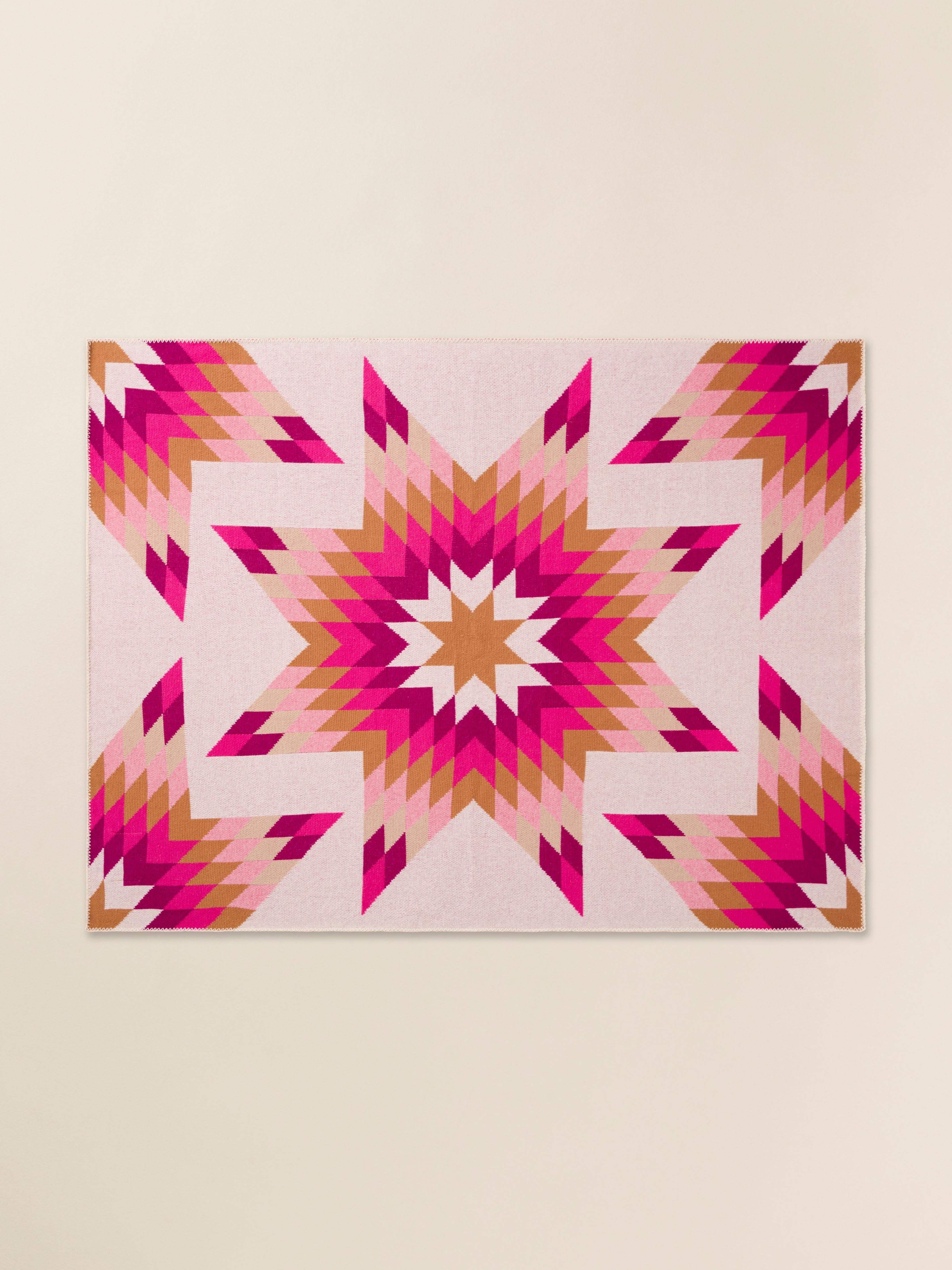 B.YELLOWTAIL Star Patchwork Blanket - Star Patchwork
