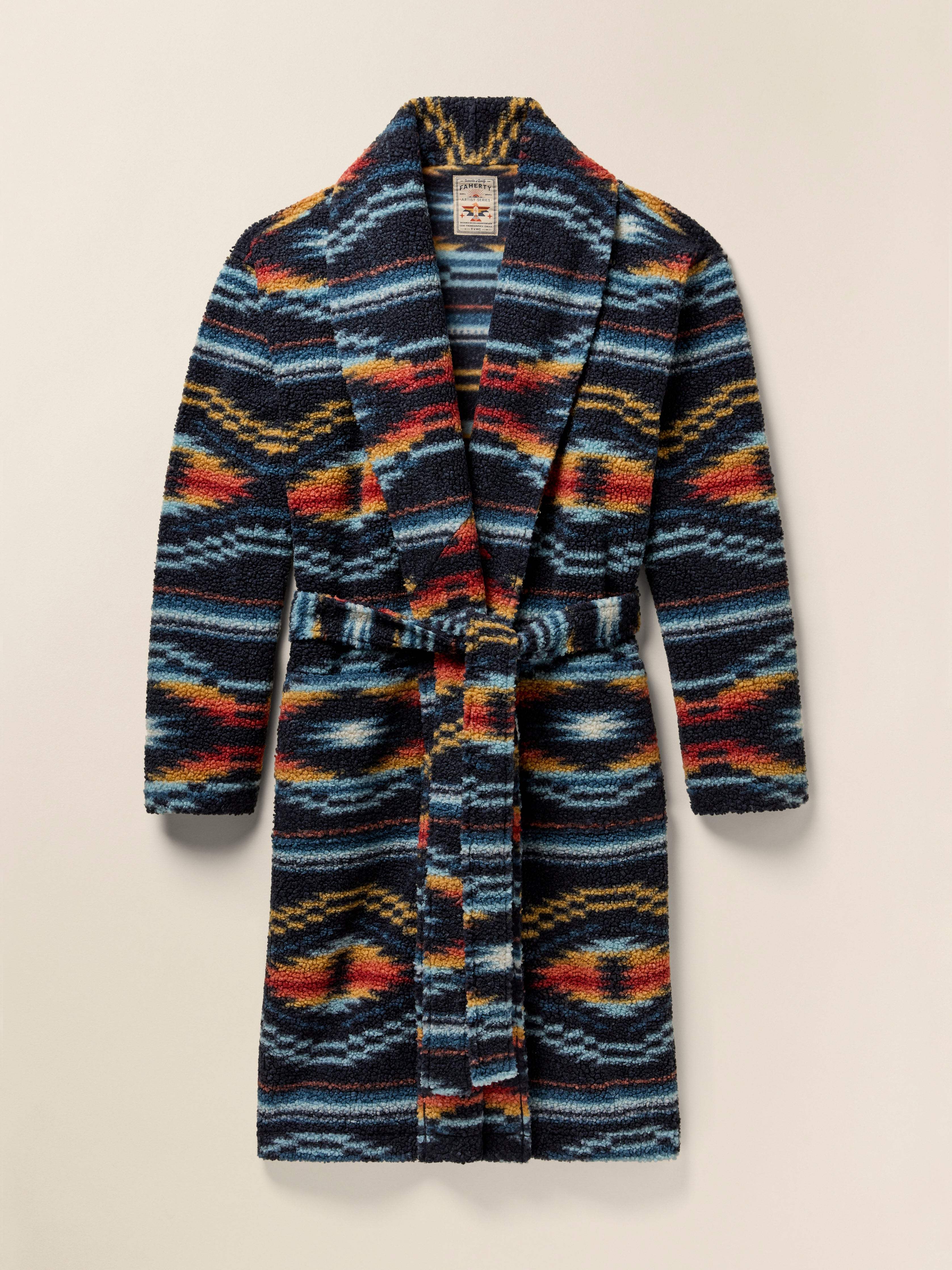 WAVE STITCH HEAT POLAK LONG COAT(S BLACK): AMERI: WOMENS
