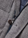Teton Valley Quilted Blazer - Steel Rock Herringbone
