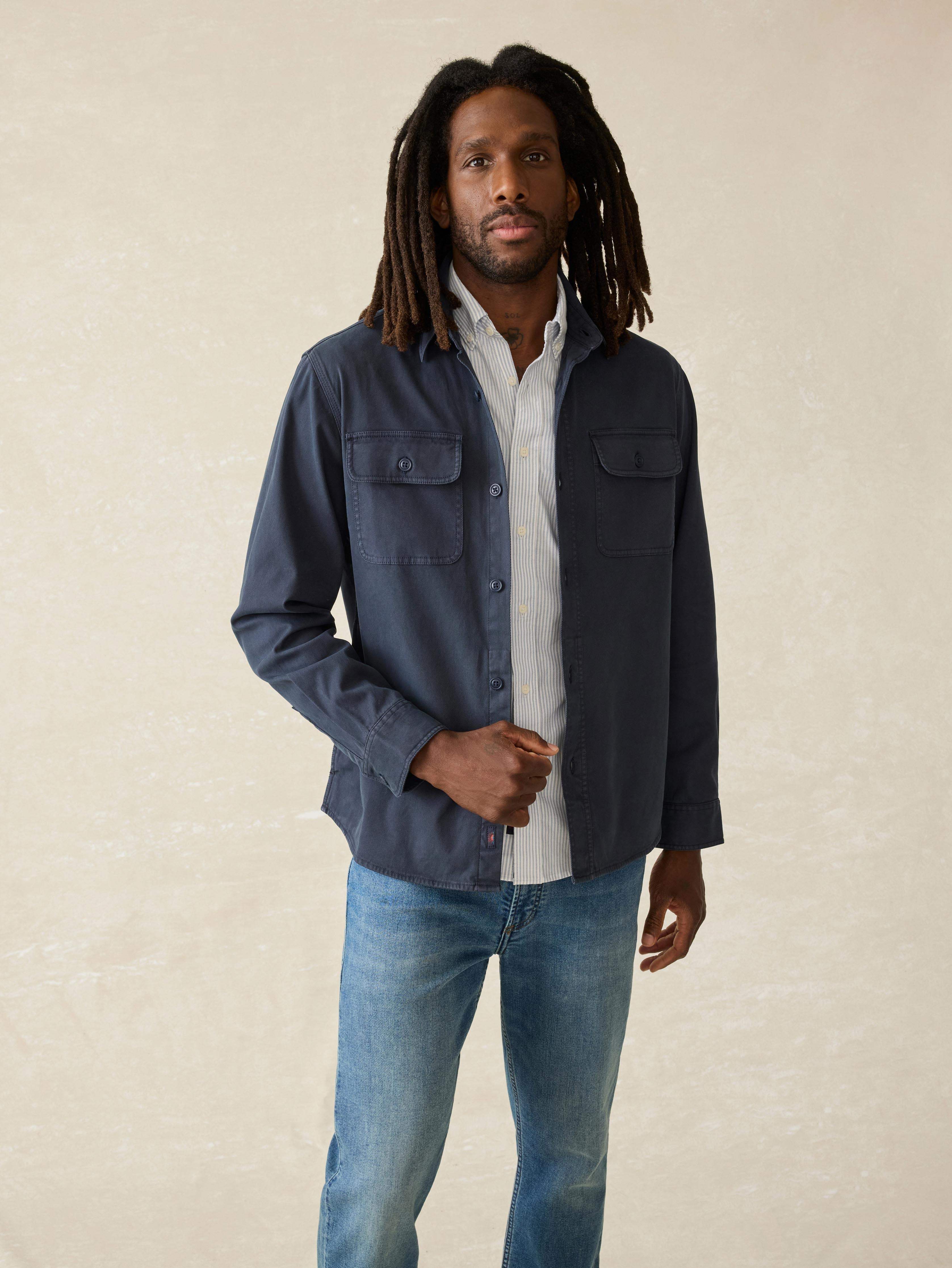 Comfort Twill CPO - Navy