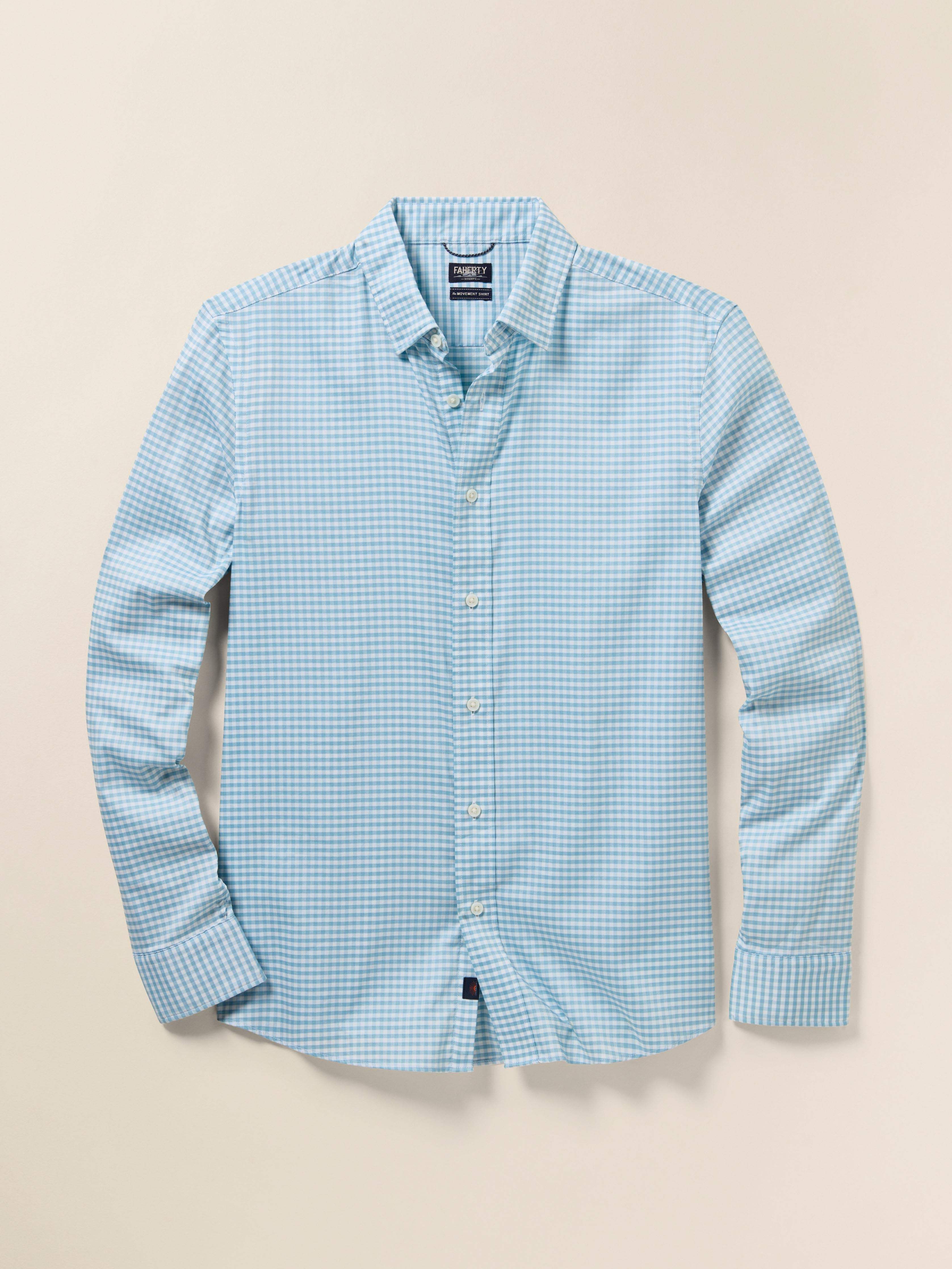 Movement™ Shirt - Teal Gingham