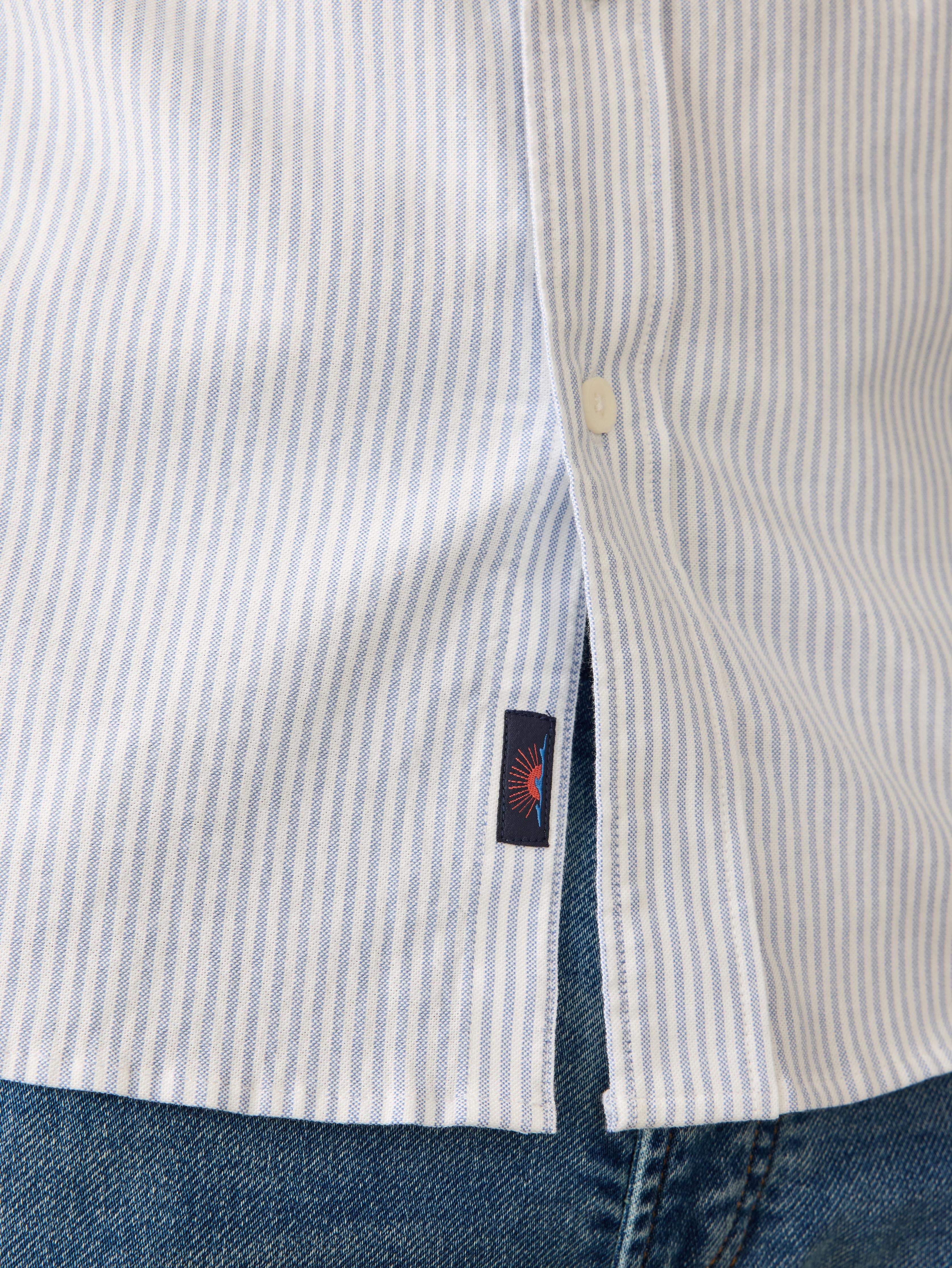 Supima Oxford Shirt - Classic Stripe