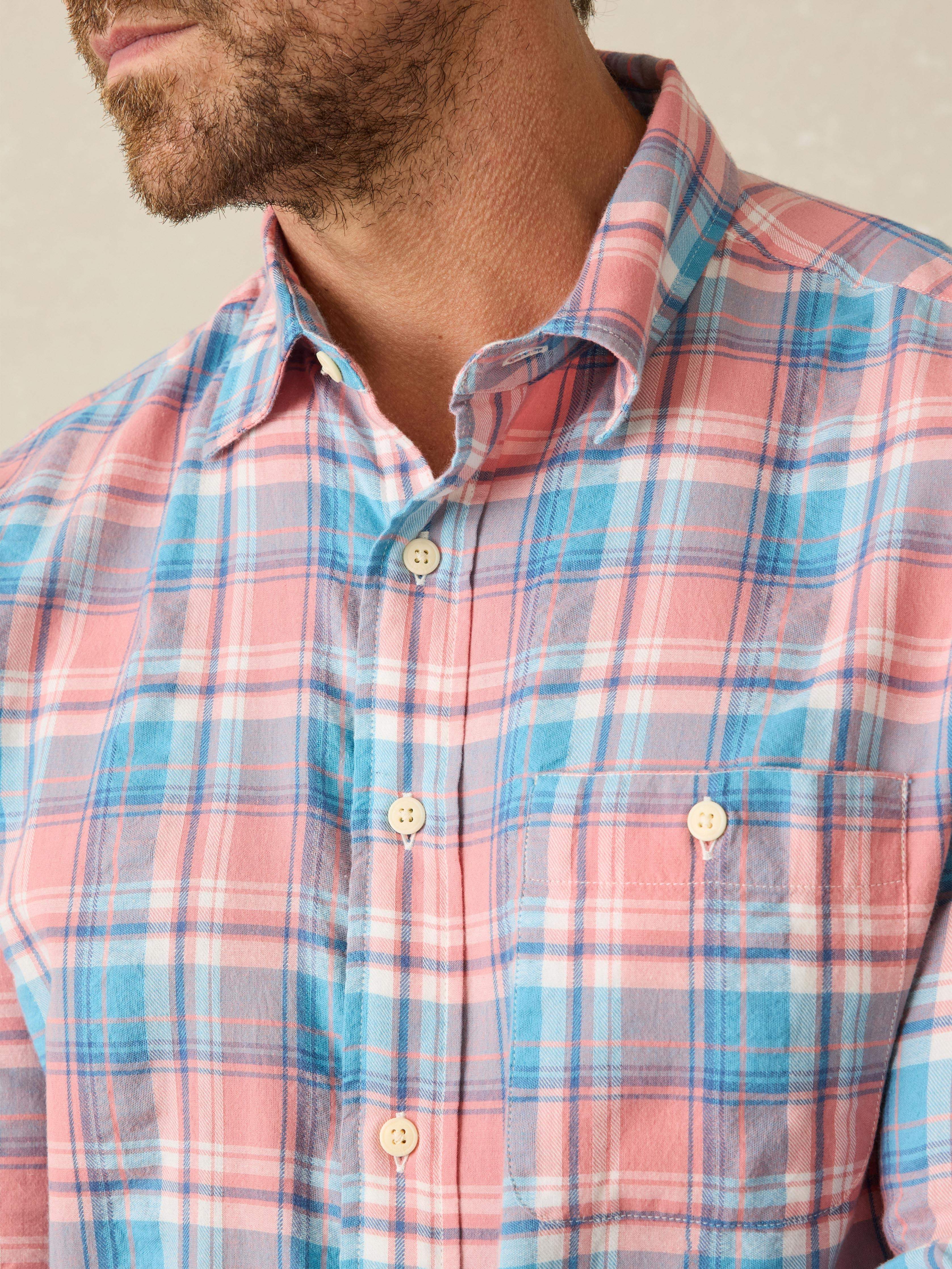 Delray Shirt - Sun Berry Plaid