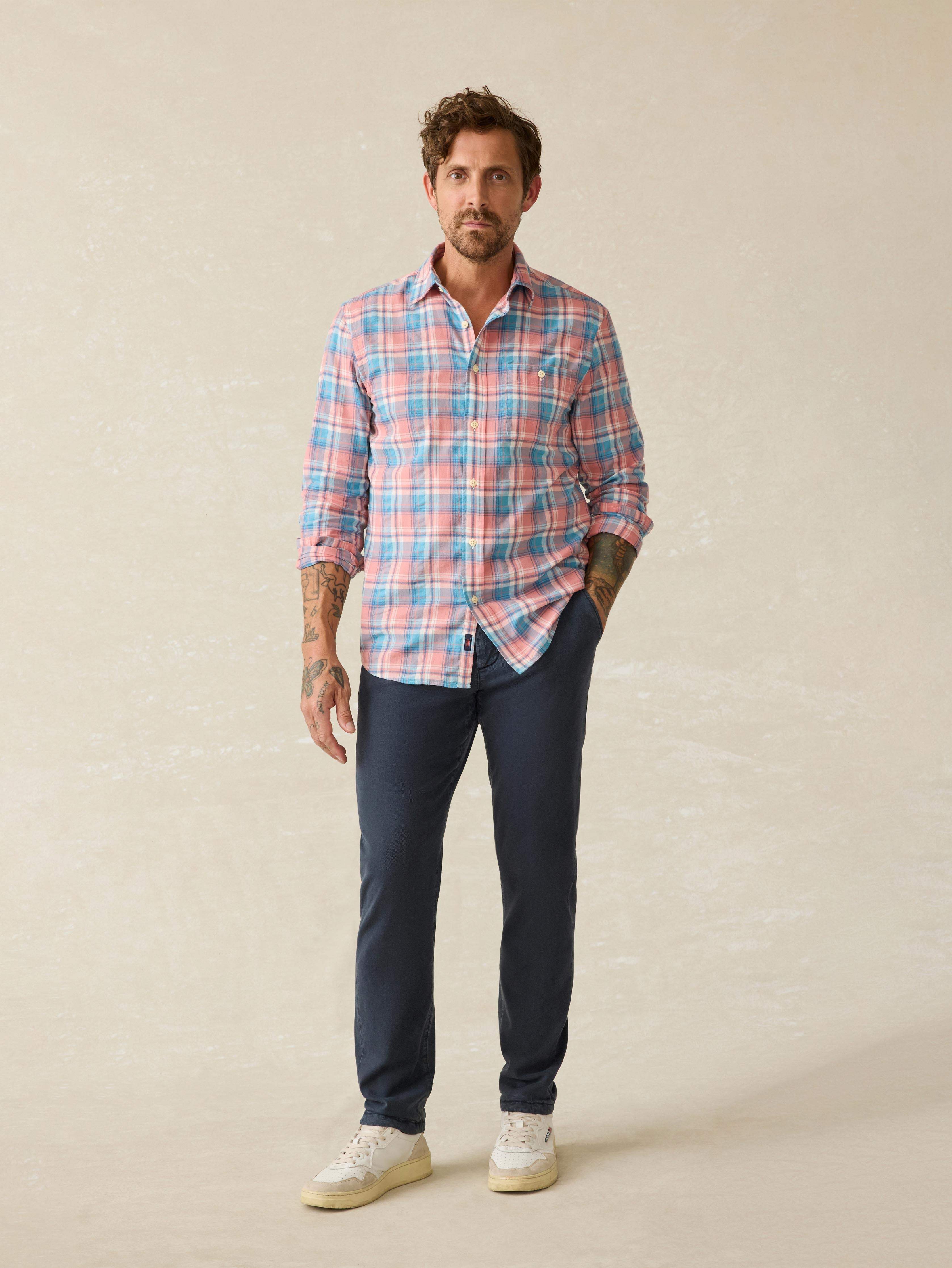 Delray Shirt - Sun Berry Plaid