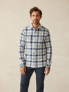 Legend™ Sweater Shirt - Snowy Night Check