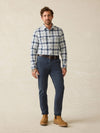 Legend™ Sweater Shirt - Snowy Night Check