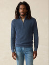 Sunwashed Quarter Zip Sweater - Blue Nights