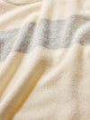 Tropical Cashmere Crewneck Sweater - Coastal Cream