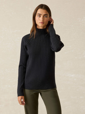 Jackson Mockneck - Charcoal Heather