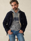 Legend™ Sweater Hoodie - Fossil Grey Surf Stripe