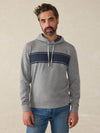 Legend™ Sweater Hoodie - Fossil Grey Surf Stripe