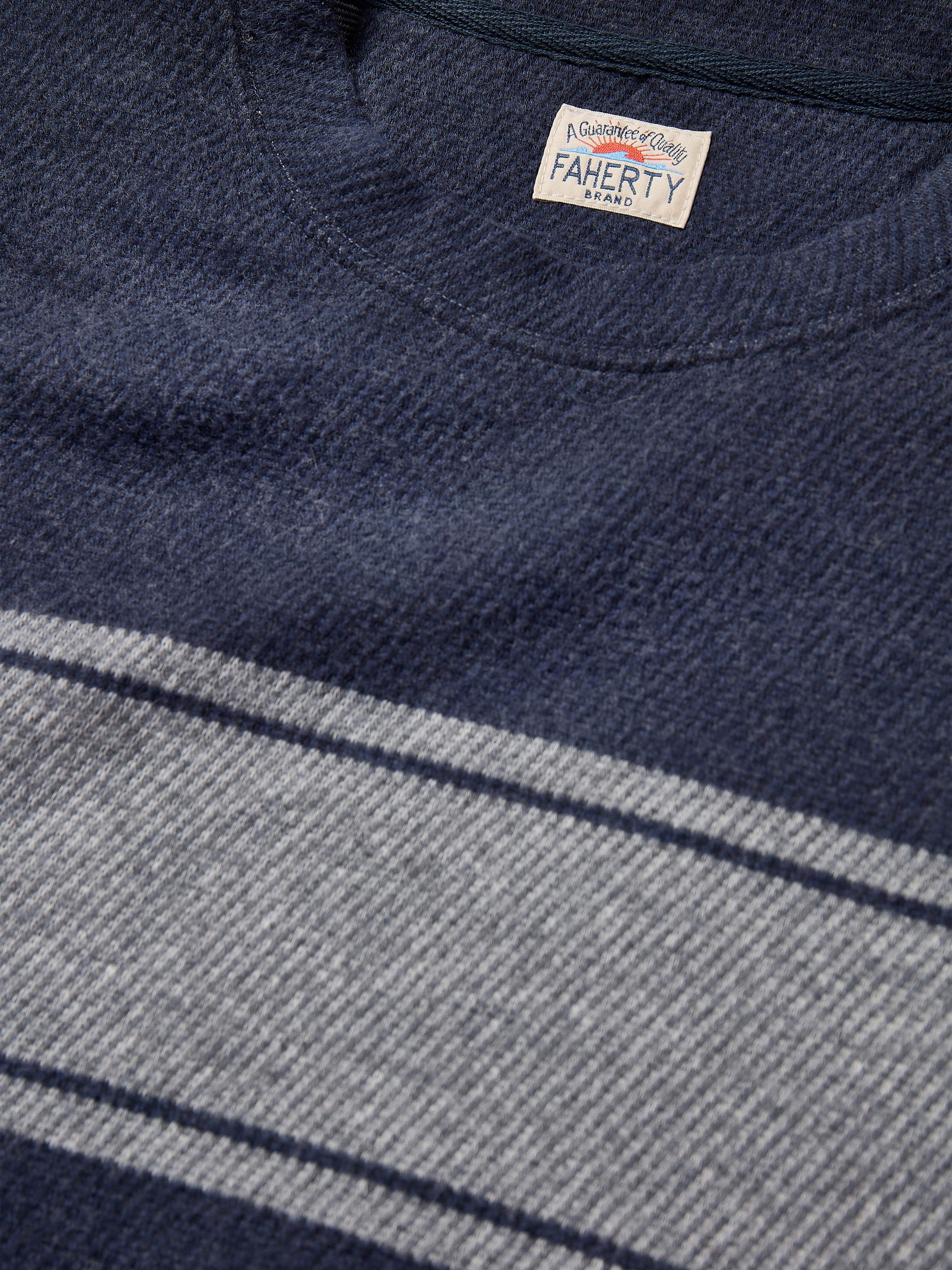 Legend™ Surf Stripe Sweater Crew - Brighton Navy