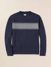 Legend™ Surf Stripe Sweater Crew - Brighton Navy Surf Stripe
