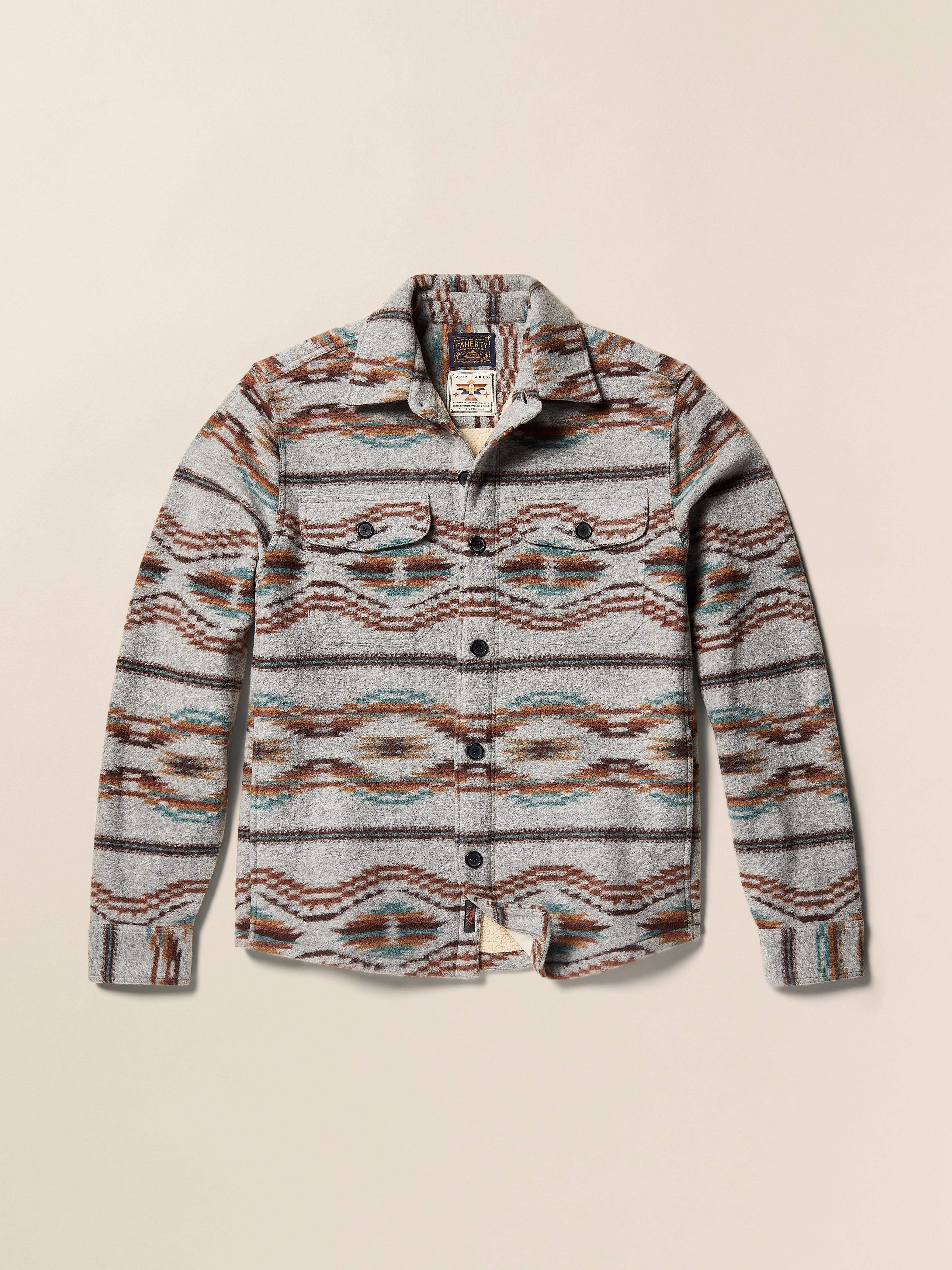 Range Tvhc High Pile Fleece Lined Cpo - Grey Skies