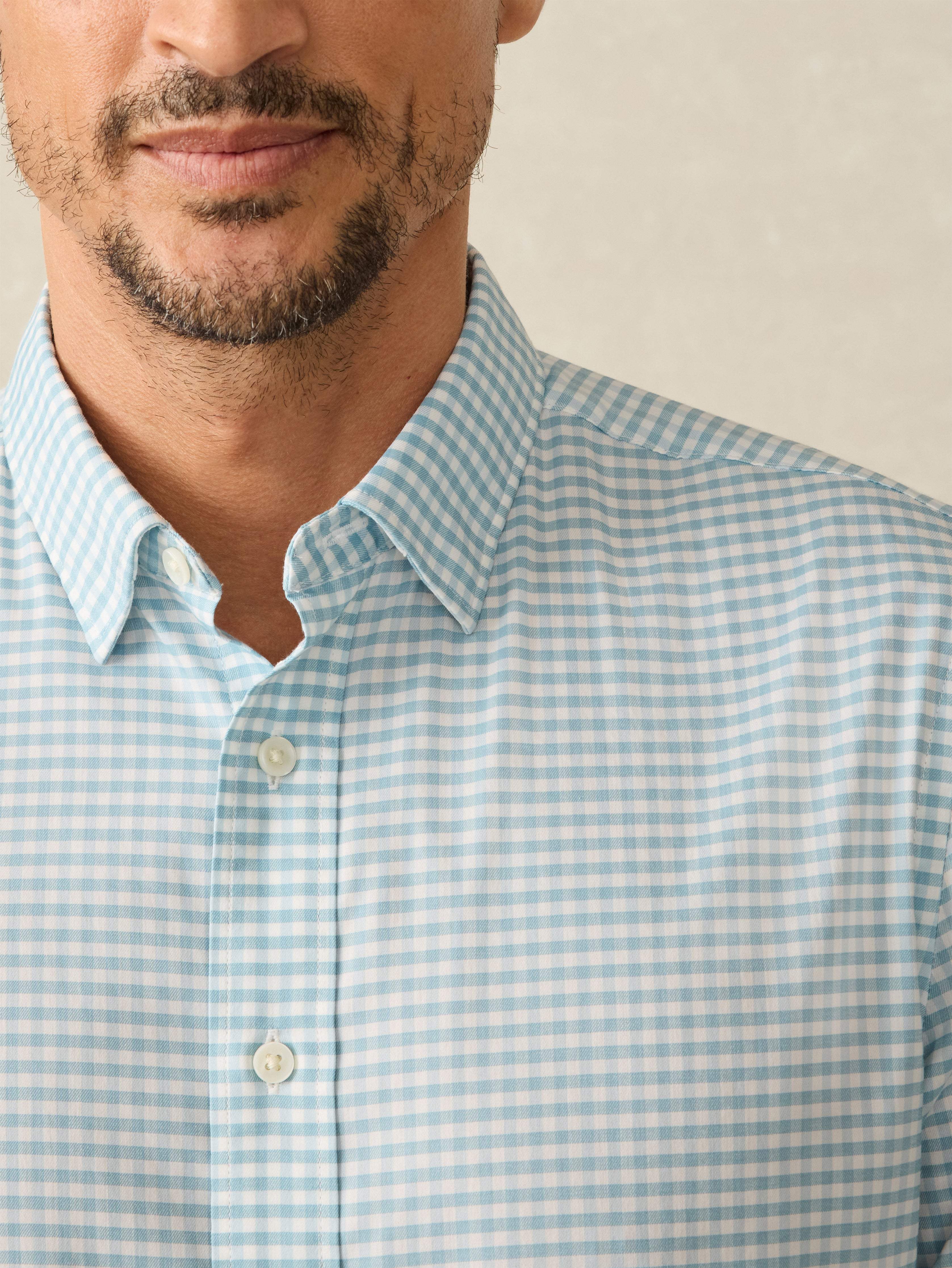 Movement™ Shirt - Teal Gingham