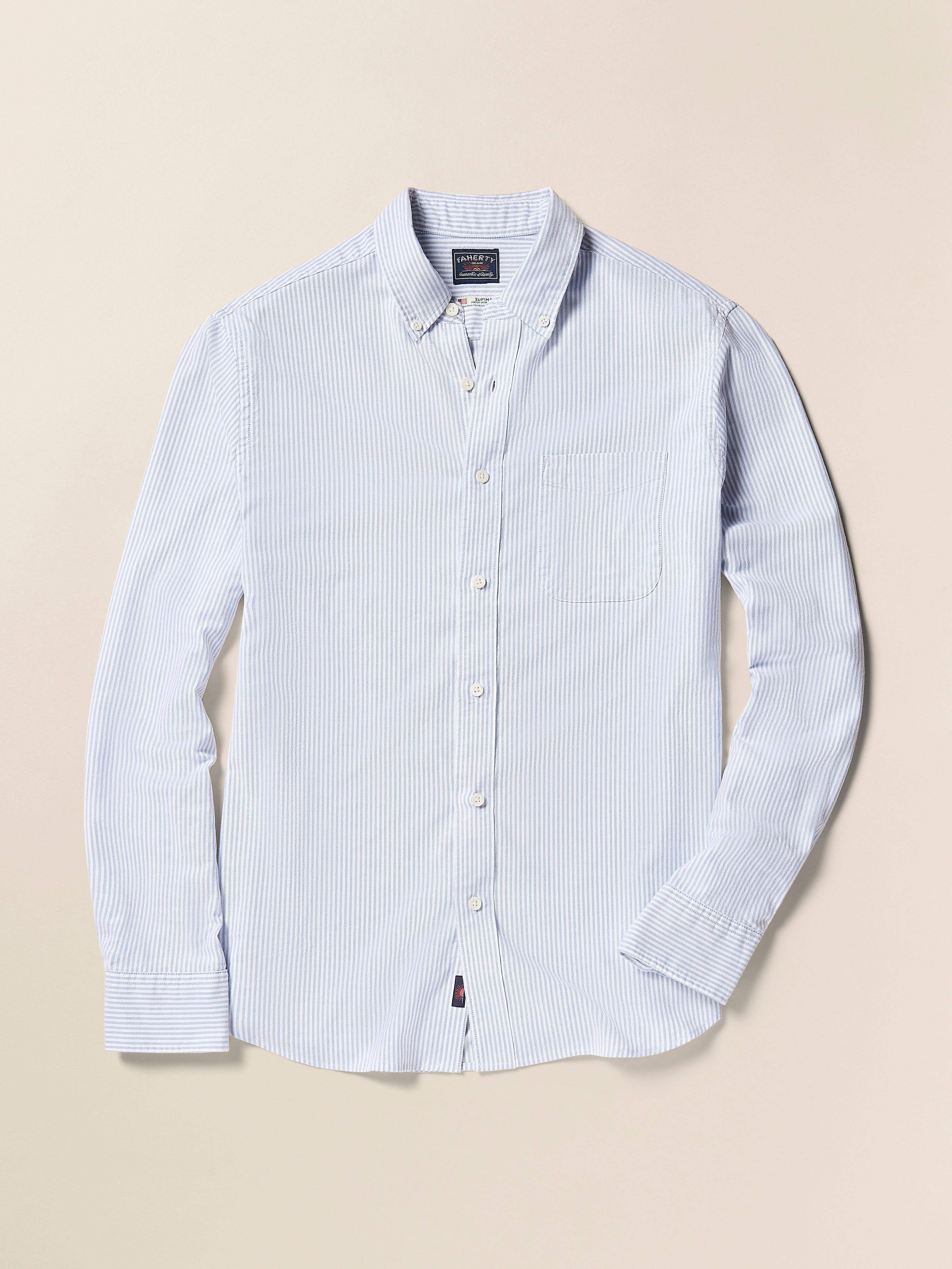 Supima Oxford Shirt - Classic Stripe