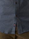 Coastline Knit Shirt - Twilight Houndstooth