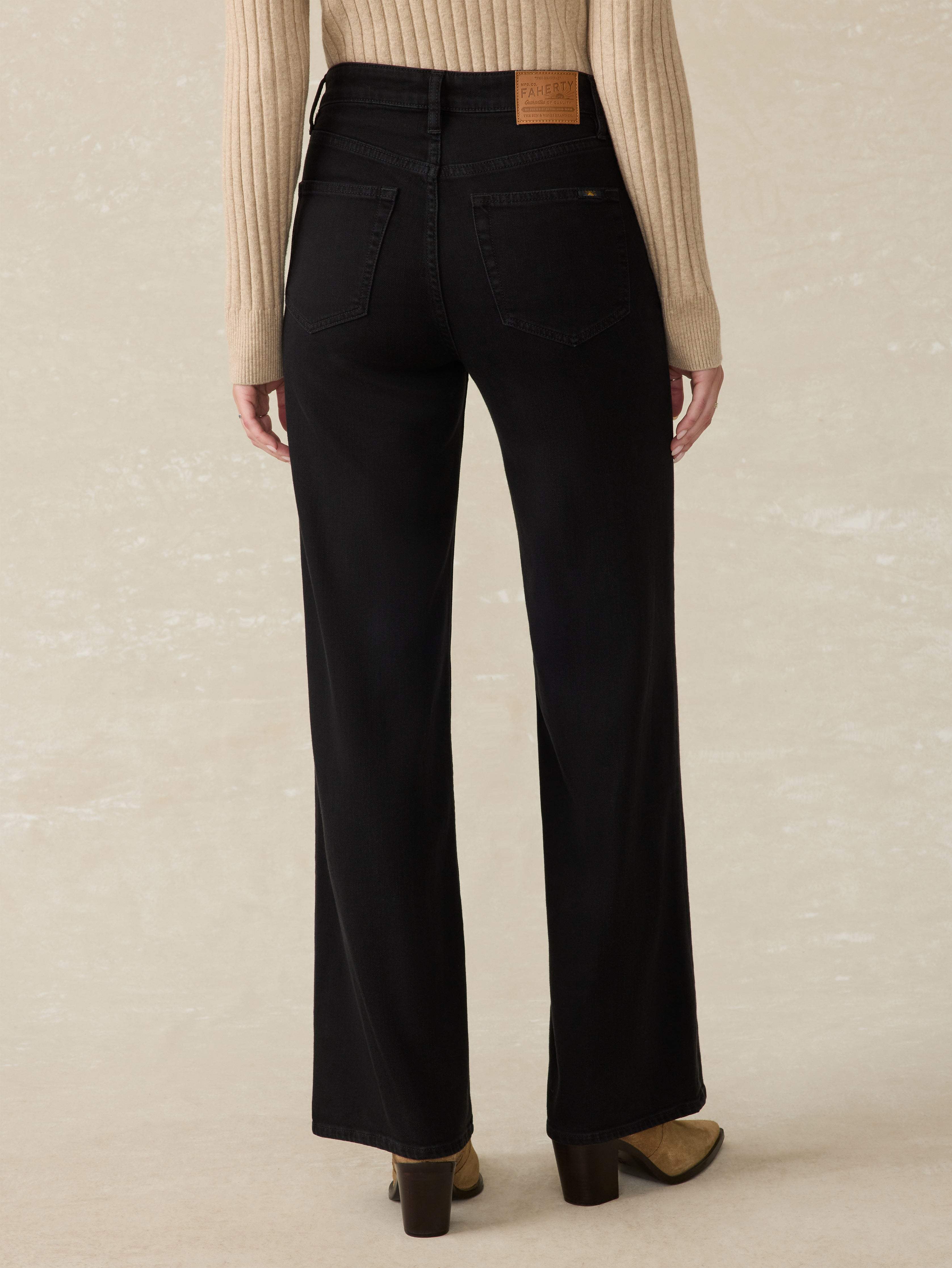 Dream Jean Wide Leg - Nocturne Wash